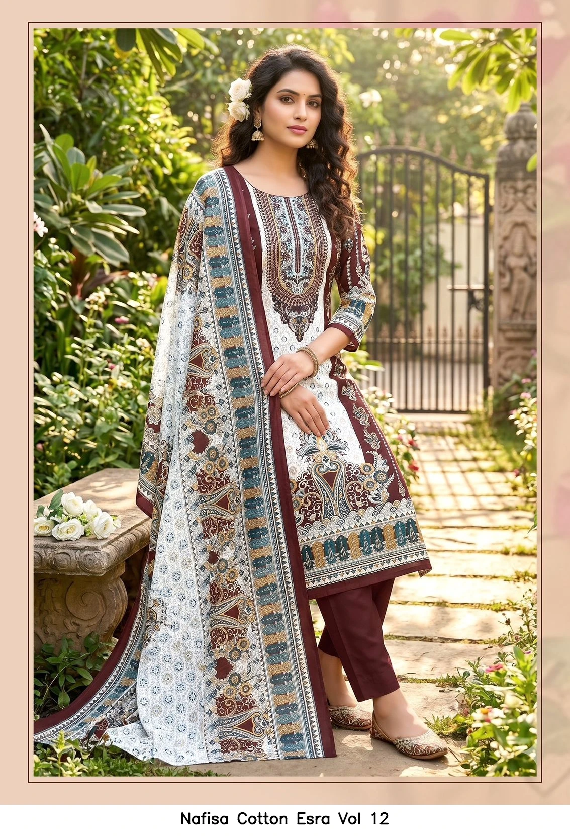 Nafisa Cotton Esra Vol 12