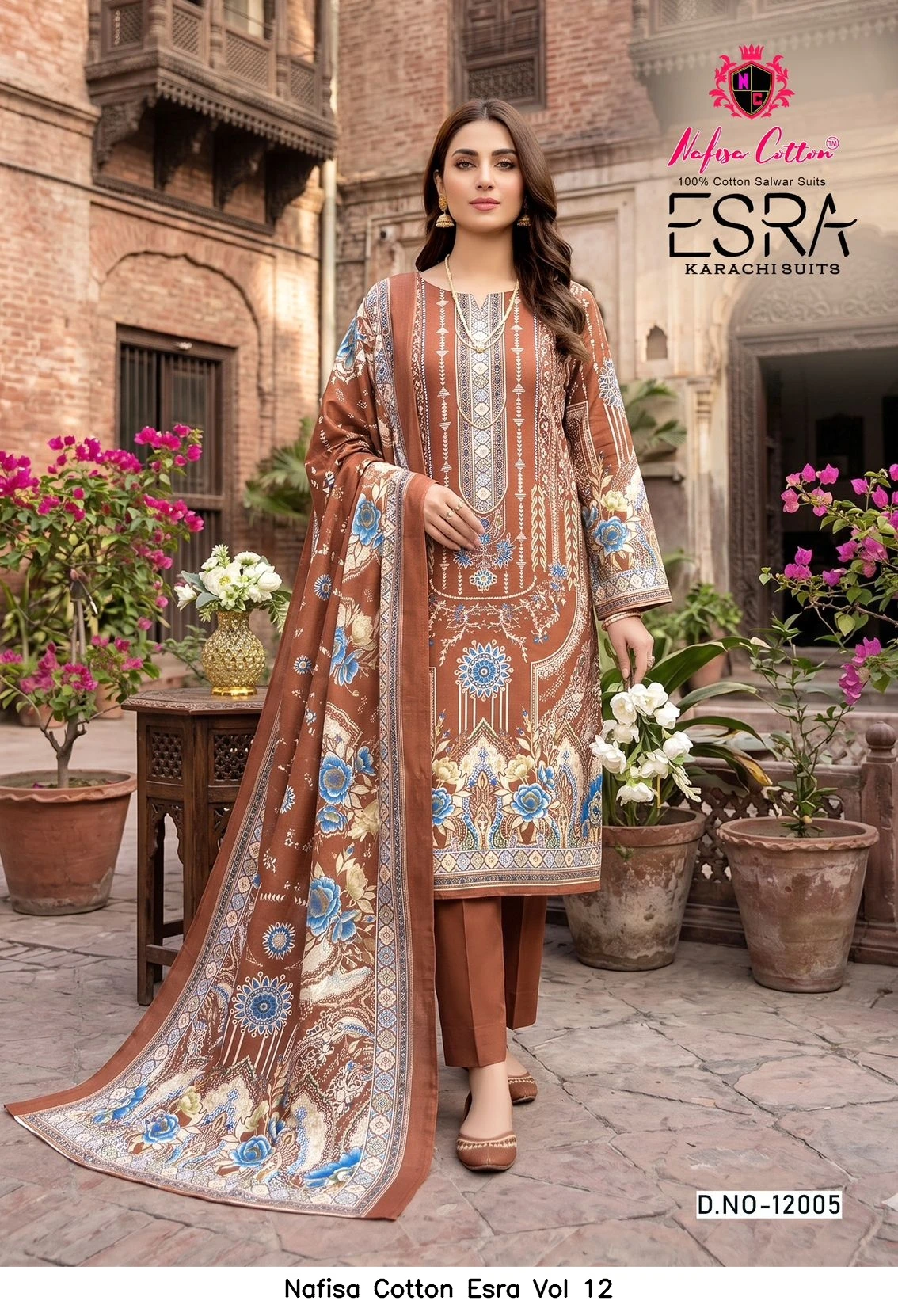 Nafisa Cotton Esra Vol 12