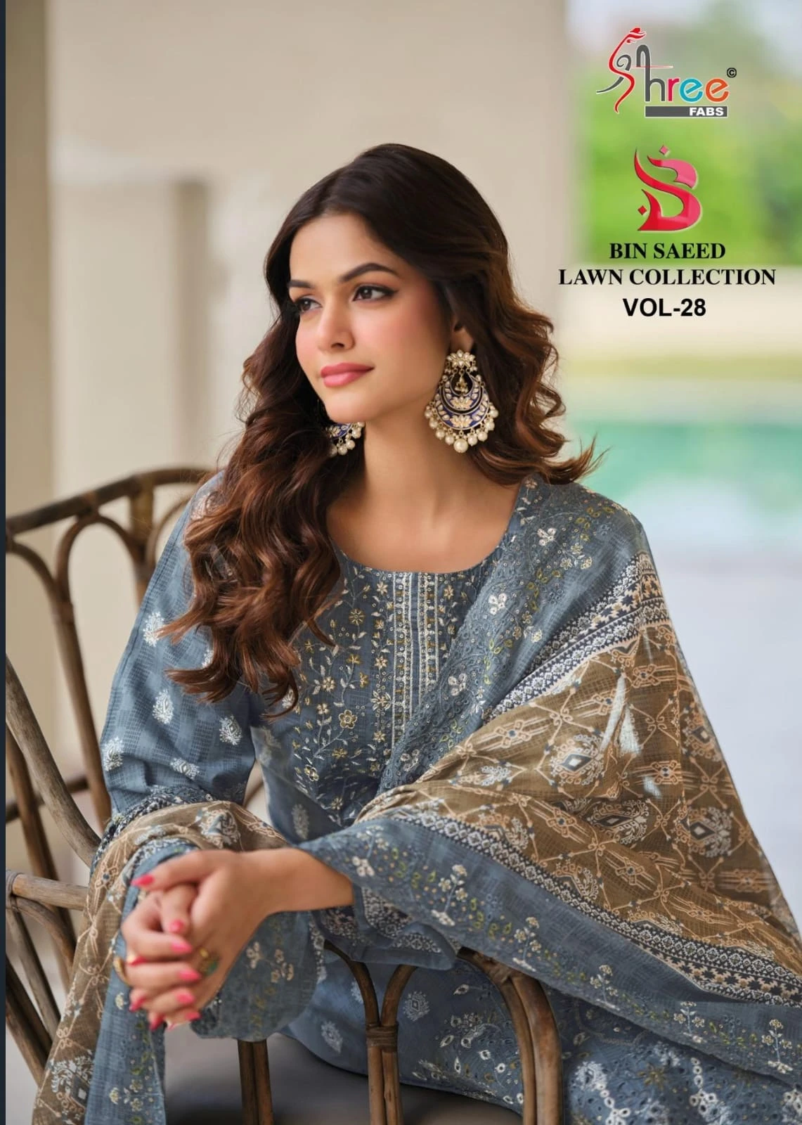 Shree Fabs bin Saeed Lawn Collection Vol 28