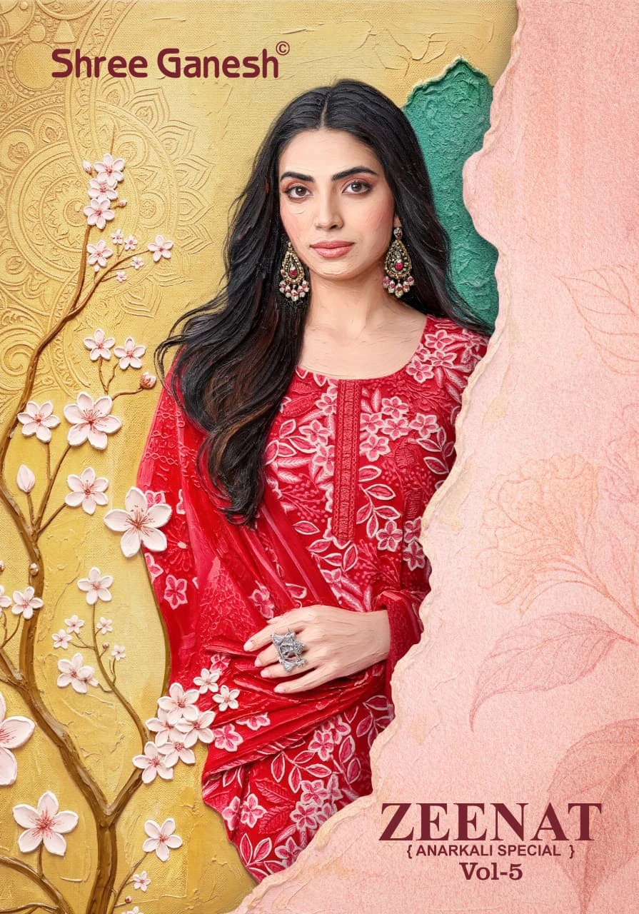Shree Ganesh Zeenat Vol 5 - Stitched