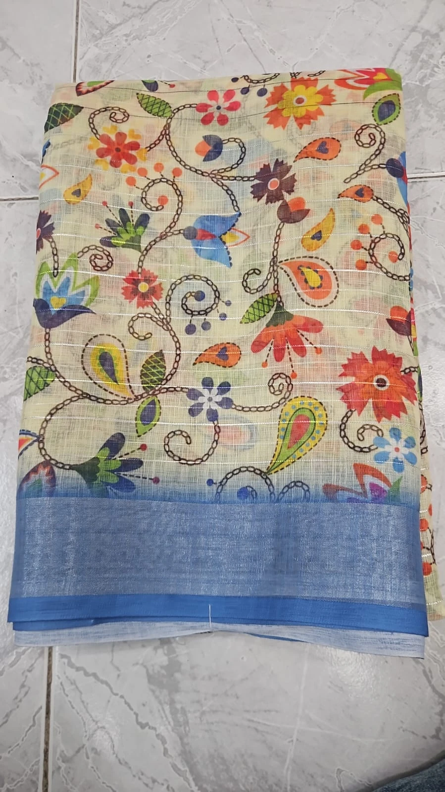Wholesale Linen Jari Sarees