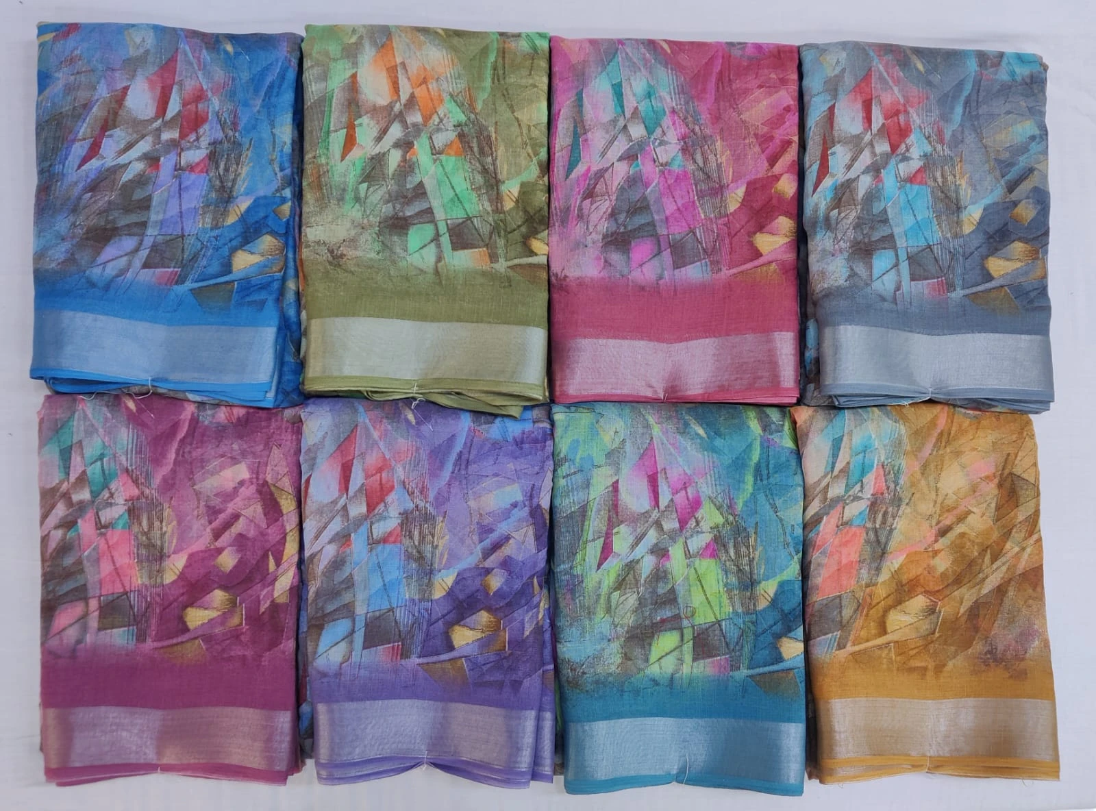 Wholesale Linen Sarees