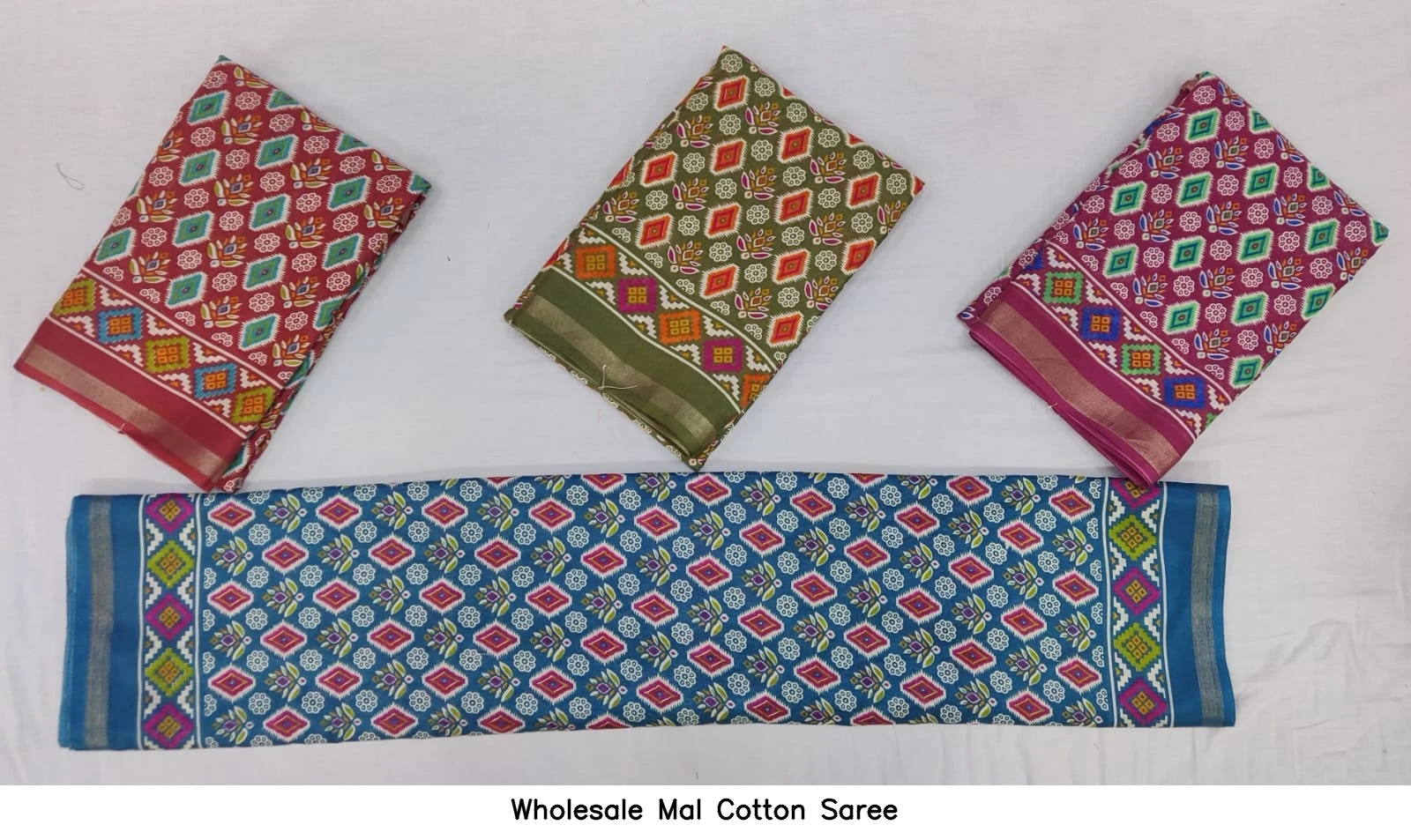 Wholesale Mal Cotton Saree