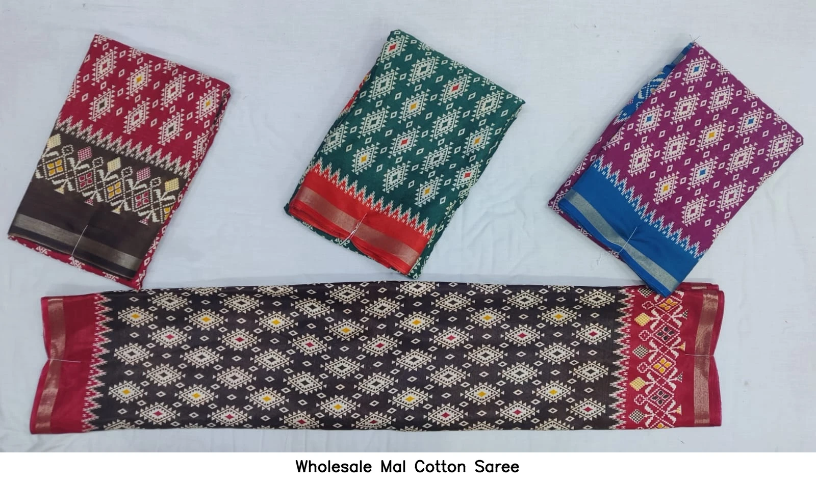 Wholesale Mal Cotton Saree