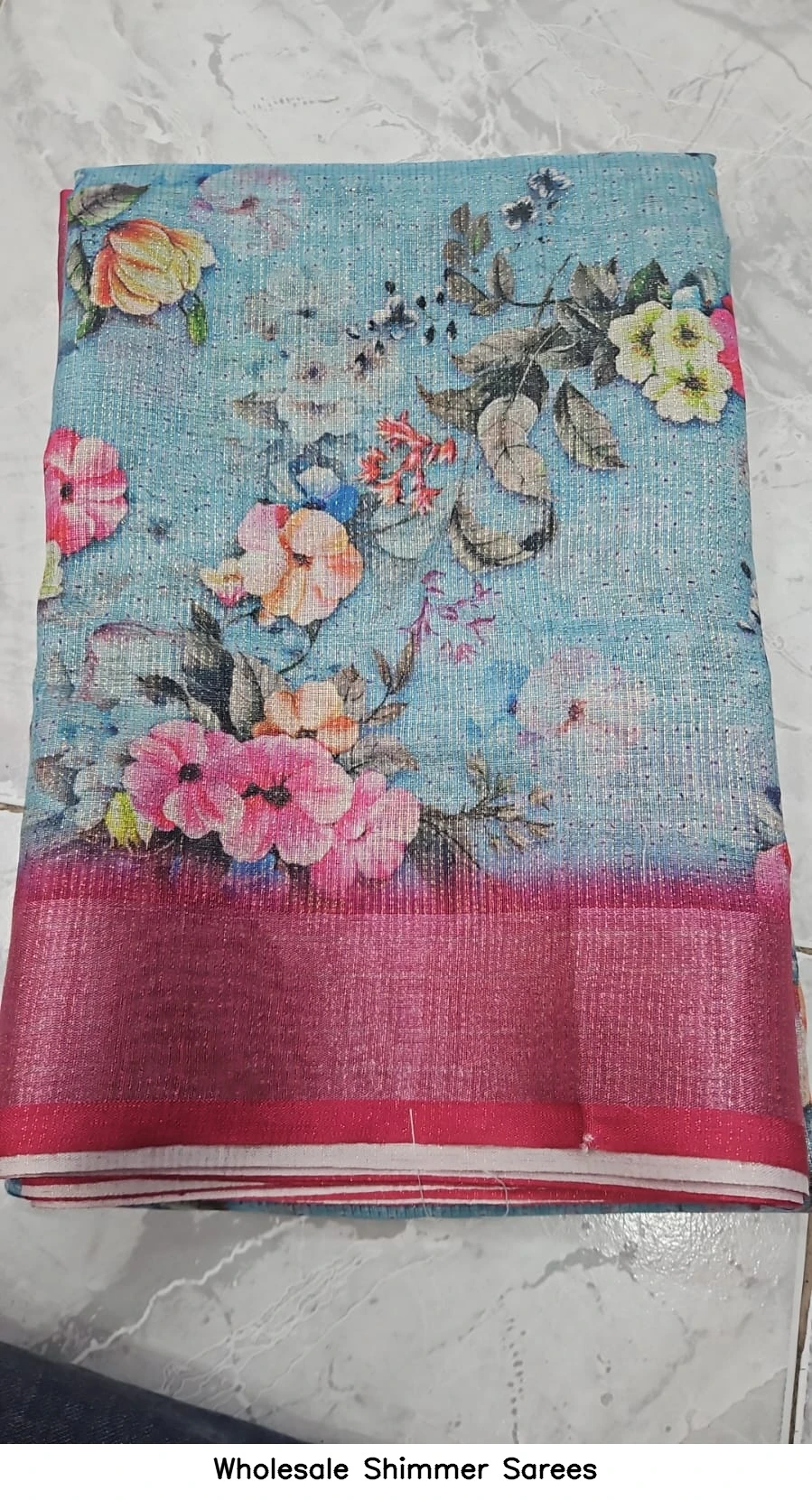 Wholesale Shimmer Sarees