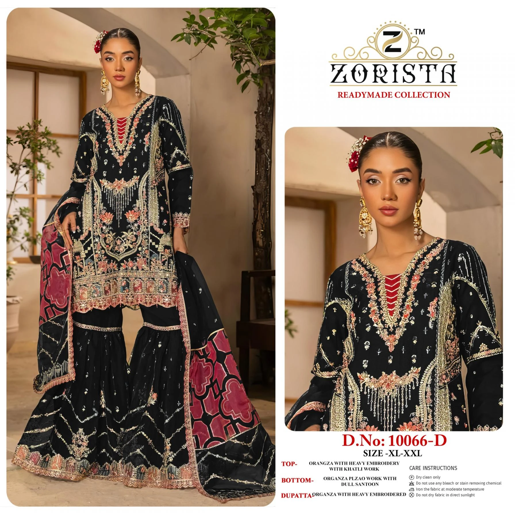 Zorista 10066 ABCD - Pakistani Suit Design