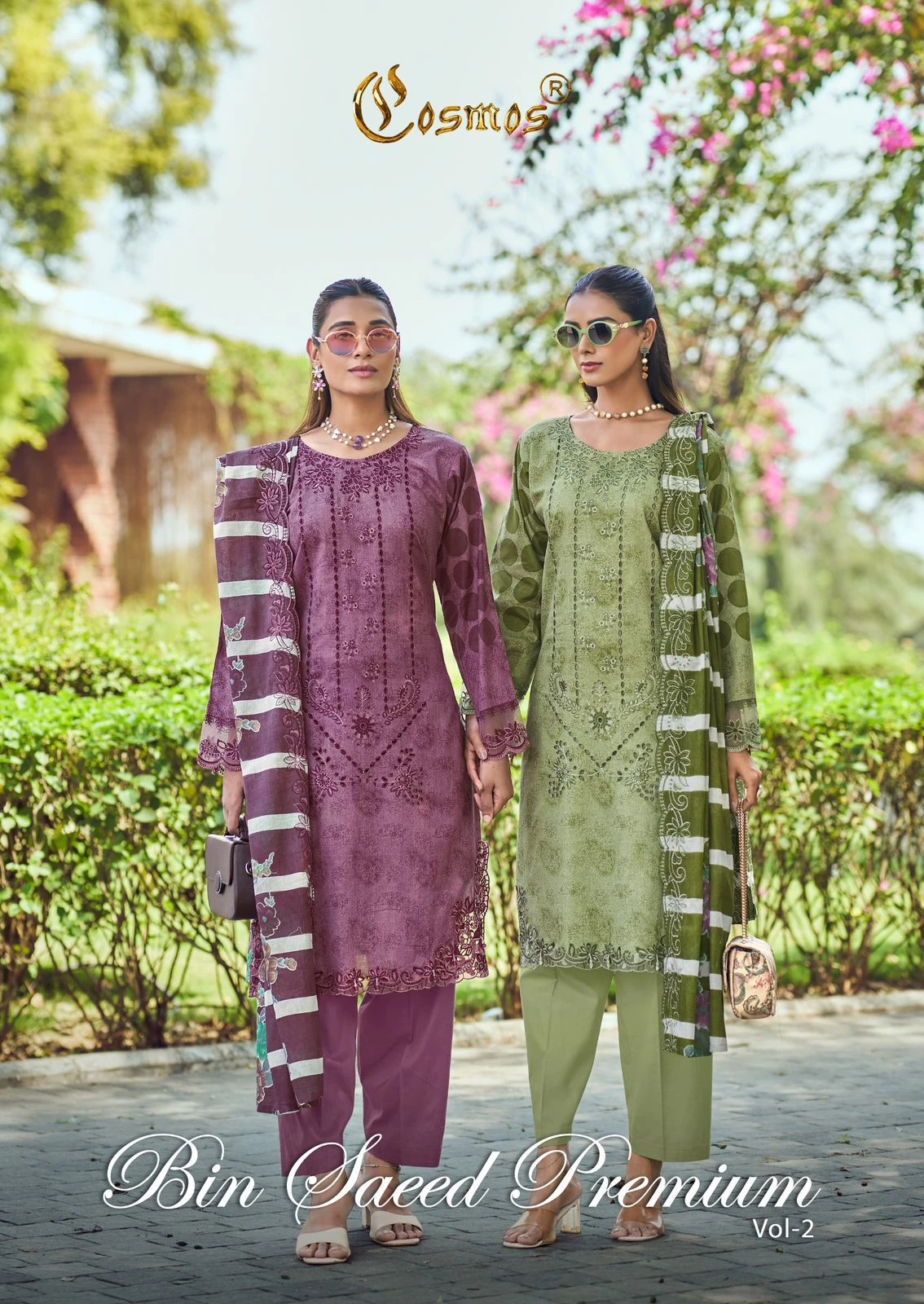 Cosmos Bin Saeed Premium Vol 2 - Pakistani Suit Design