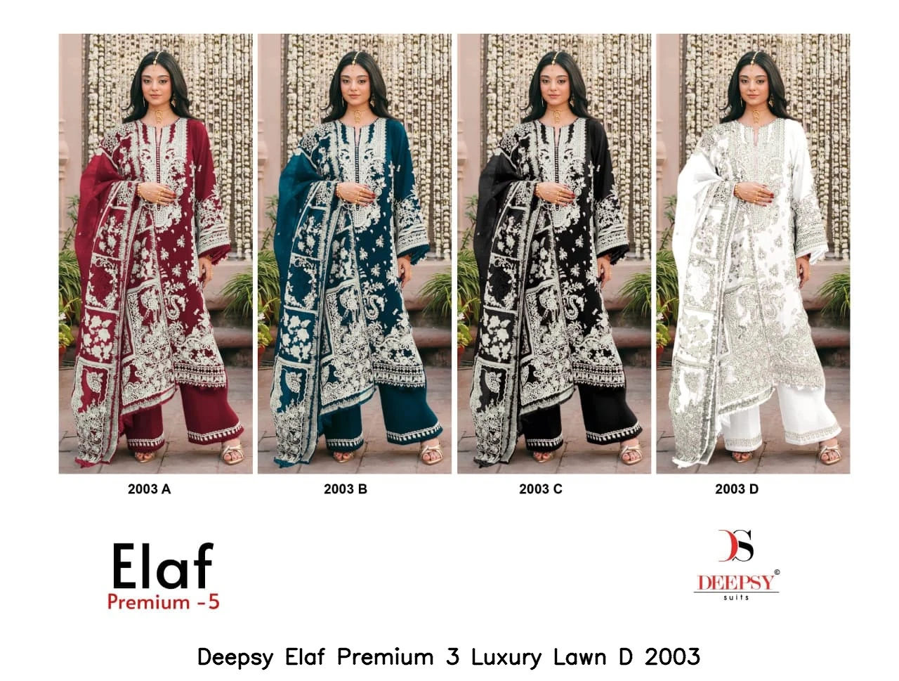 Deepsy Elaf Premium 3 Luxury Lawn D 2003 6