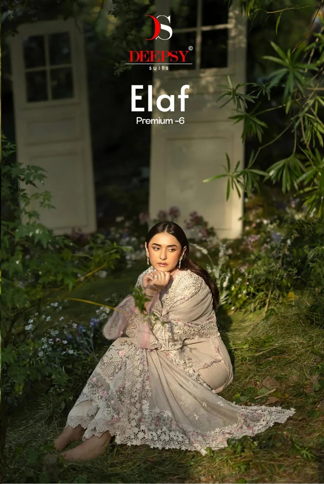 Deepsy Premium 6 Luxury Lawn - Pakistani Suit Design
