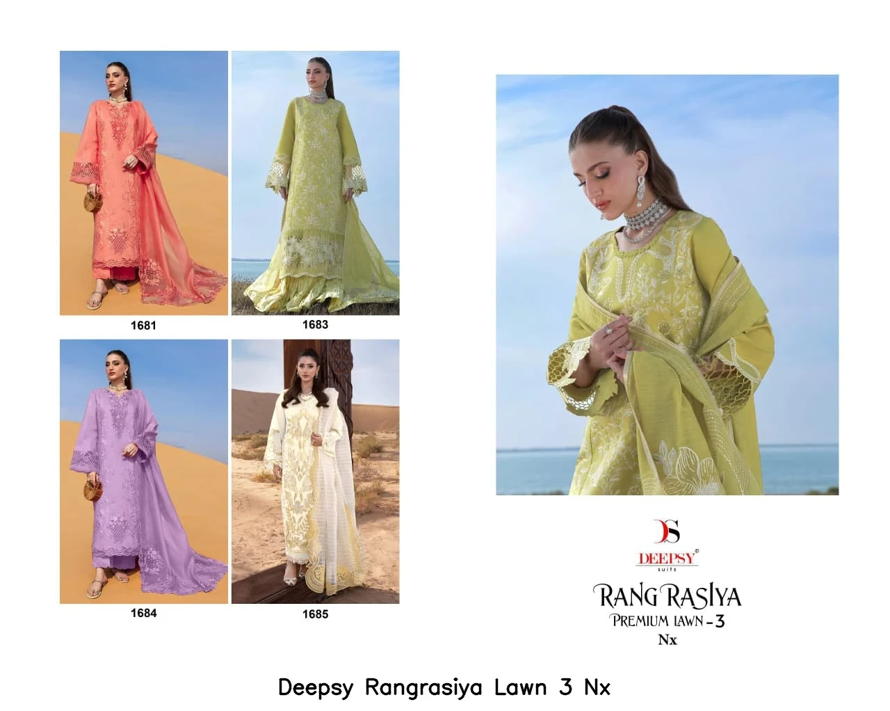Deepsy Rangrasiya Lawn 3 Nx
