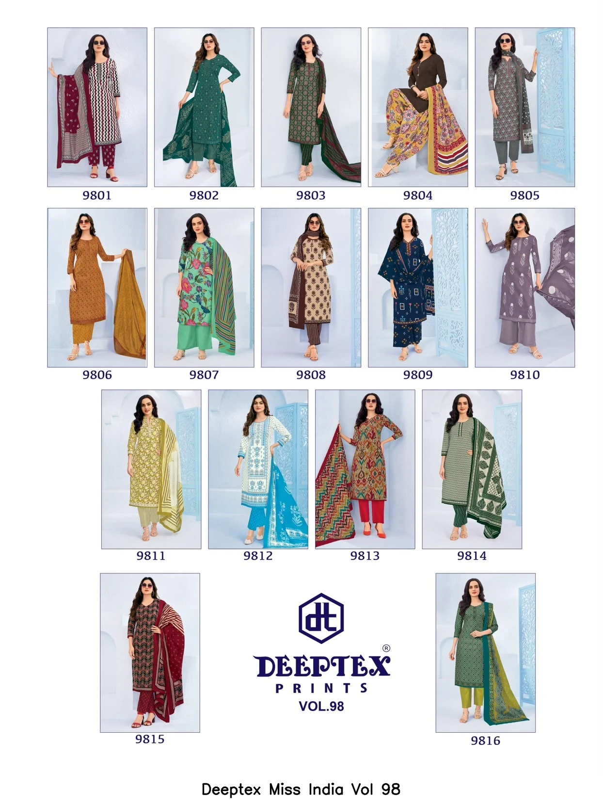 Deeptex Miss India Vol 98