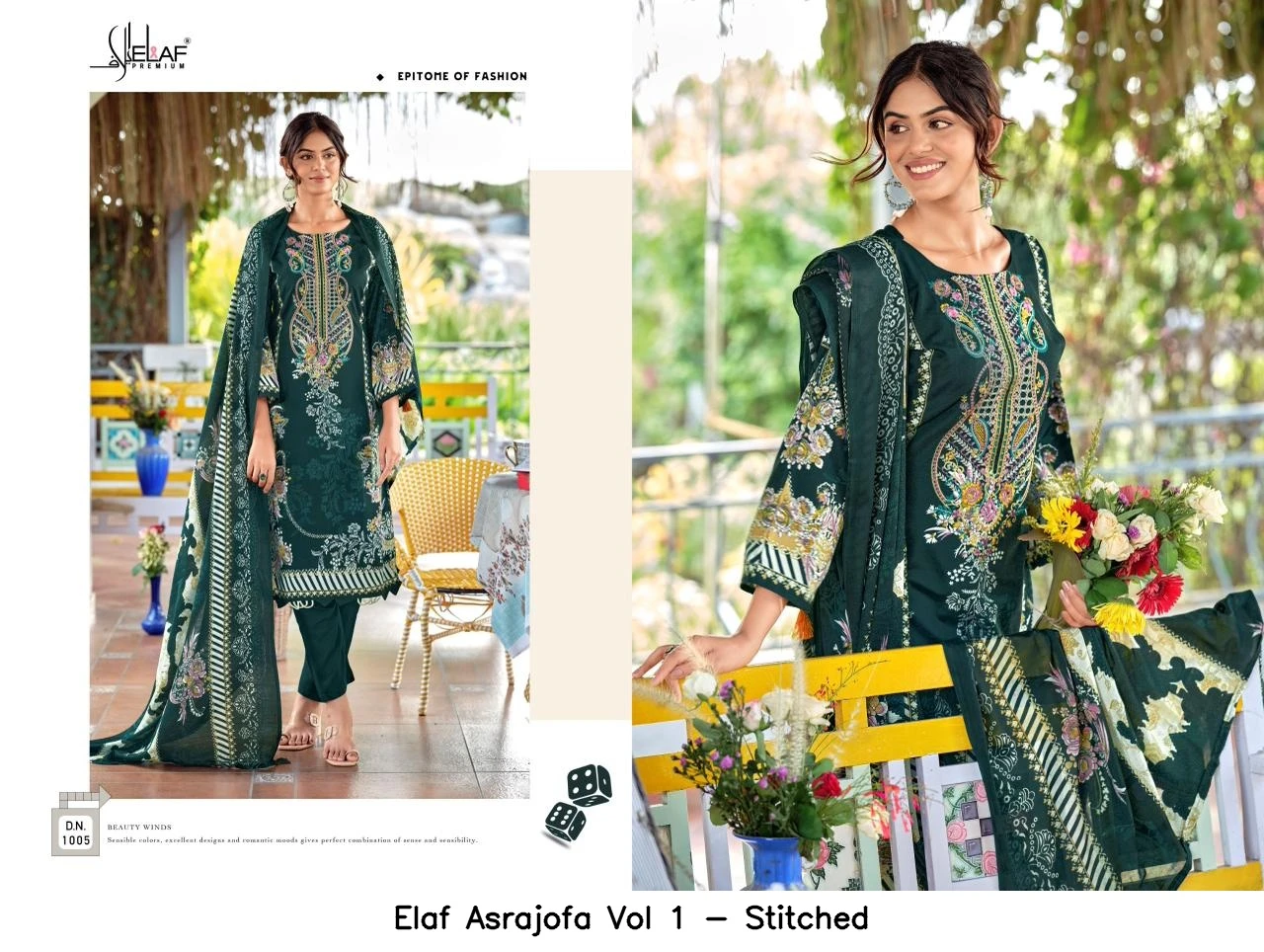 Elaf Asrajofa Vol 1 - Stitched