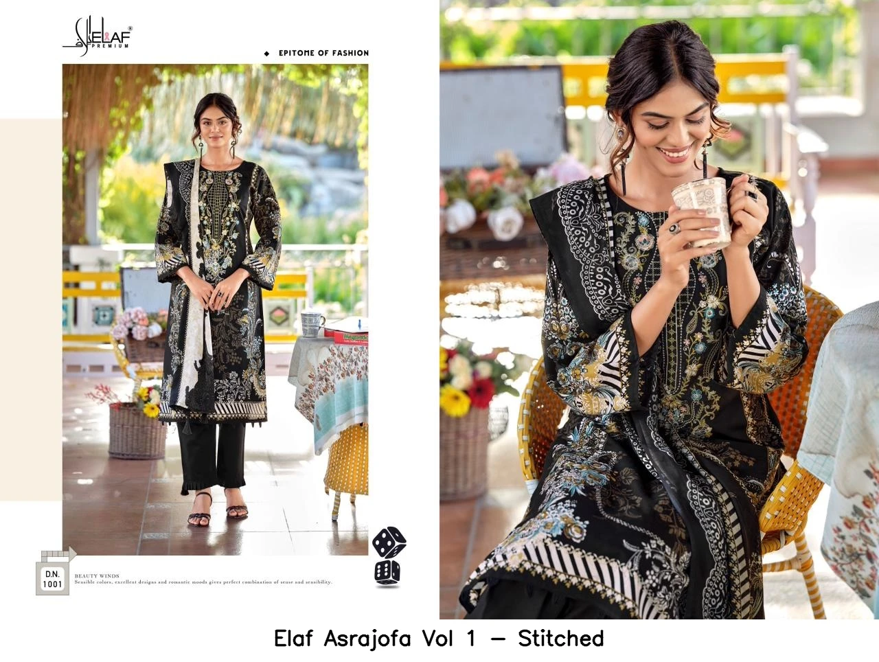 Elaf Asrajofa Vol 1 - Stitched