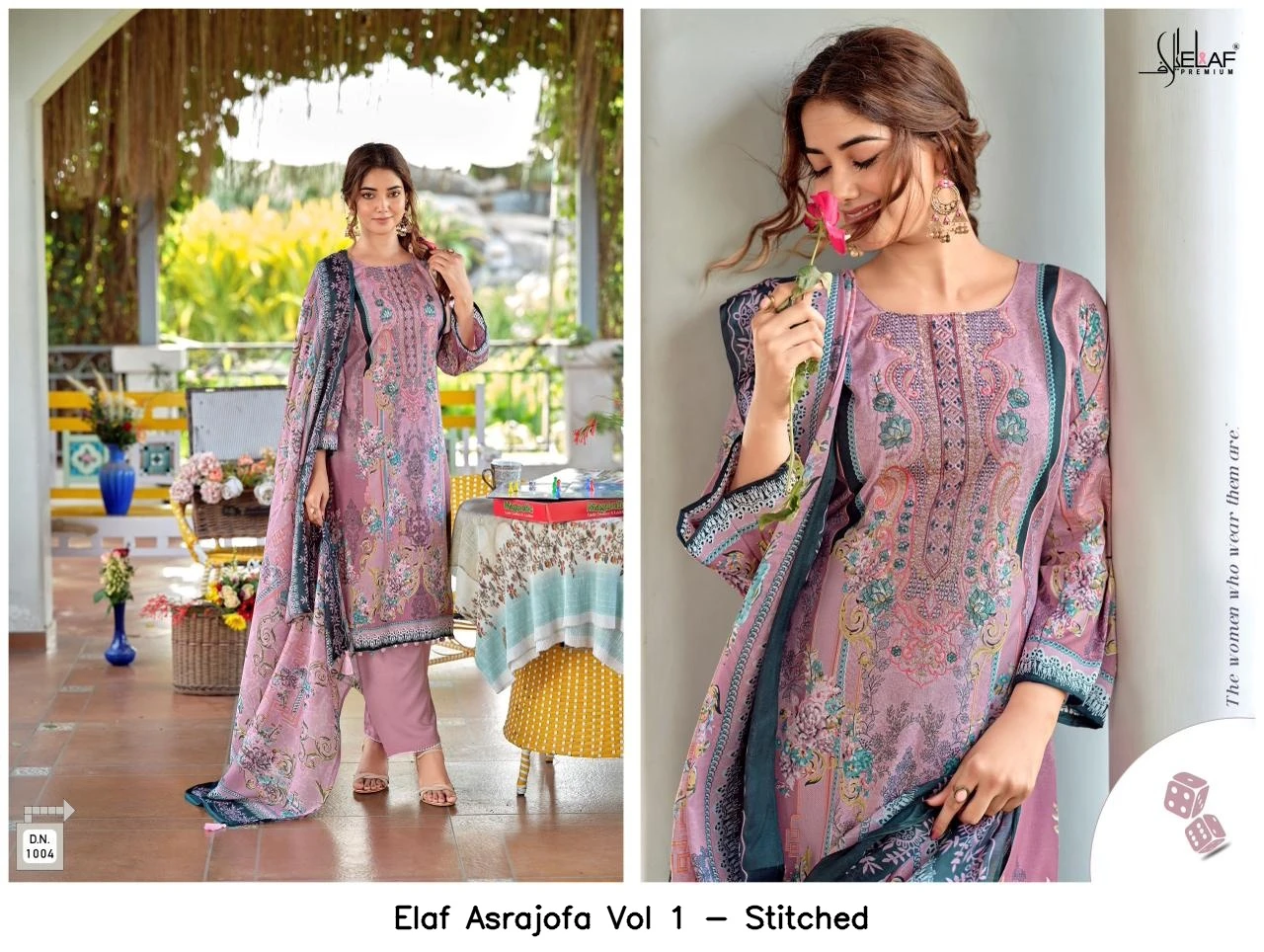 Elaf Asrajofa Vol 1 - Stitched
