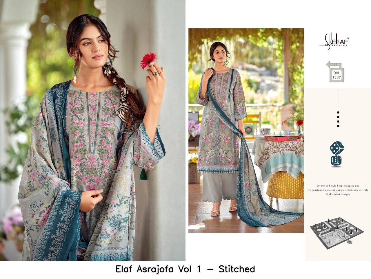 Elaf Asrajofa Vol 1 - Stitched