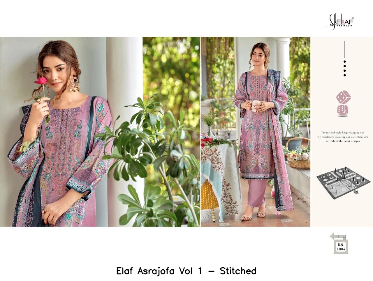 Elaf Asrajofa Vol 1 - Stitched