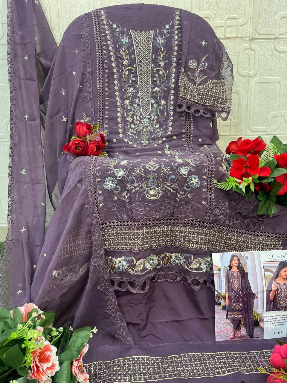 Elan Studio E 10 - Pakistani Suit Design