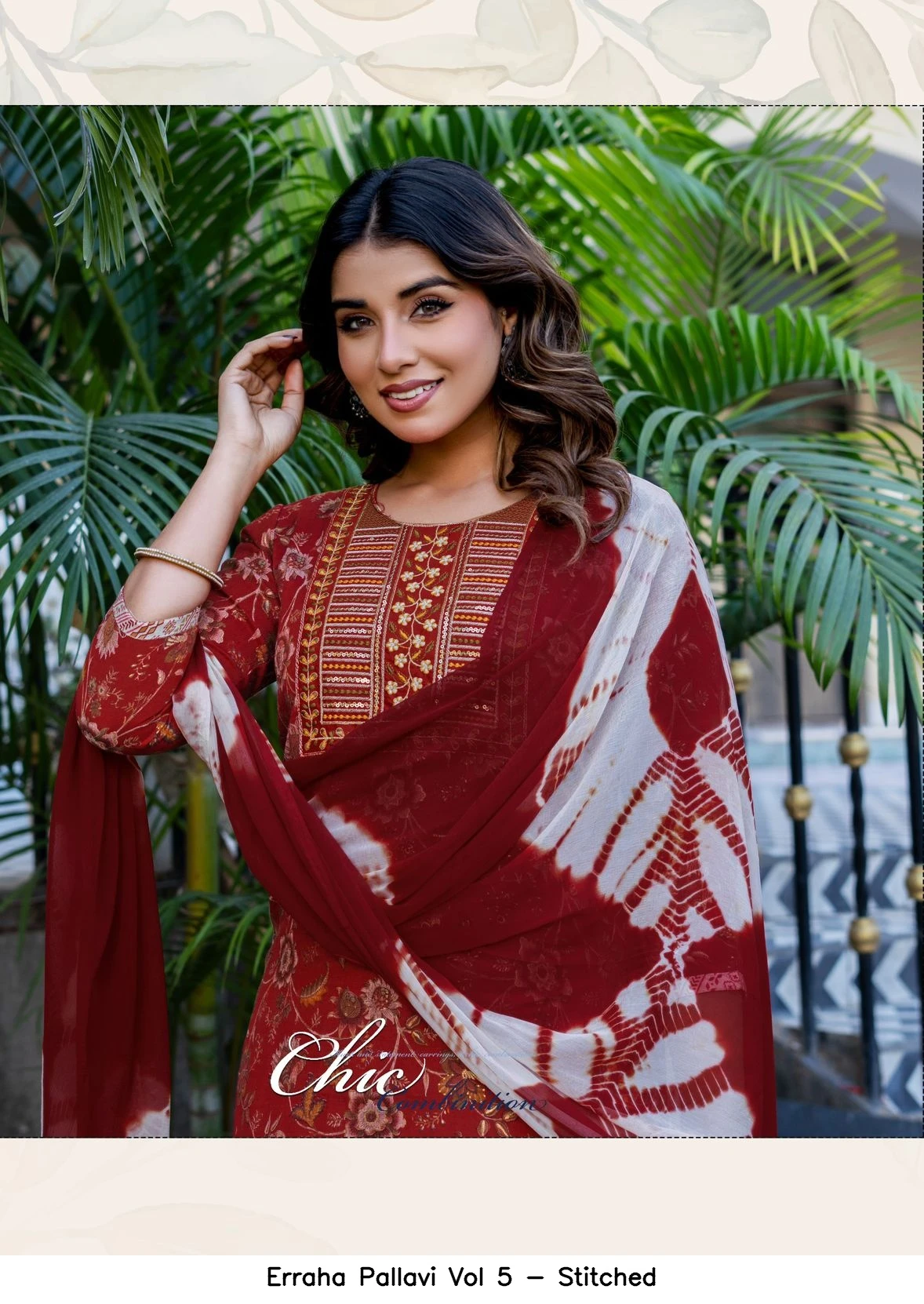 Erraha Pallavi Vol 5 - Stitched