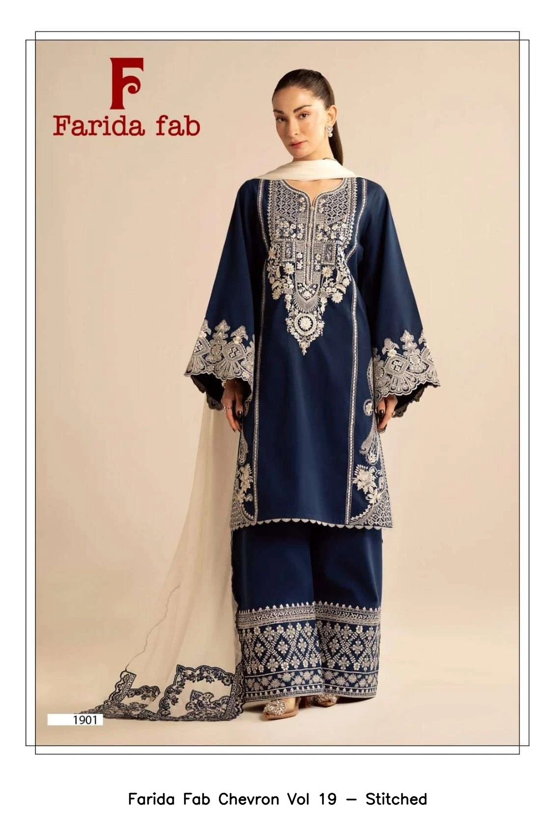 Farida Fab Chevron Vol 19 - Stitched 5