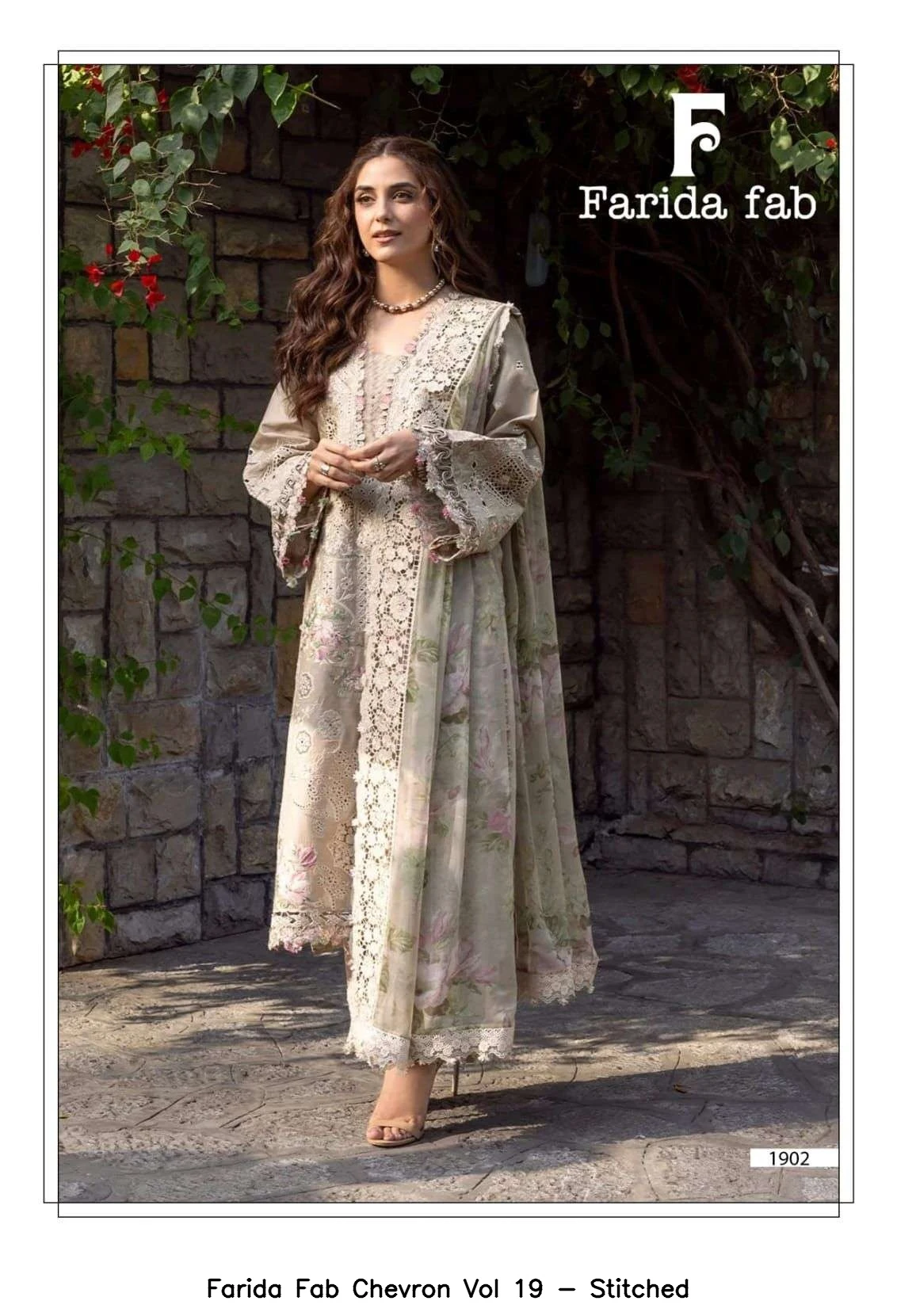 Farida Fab Chevron Vol 19 - Stitched 7