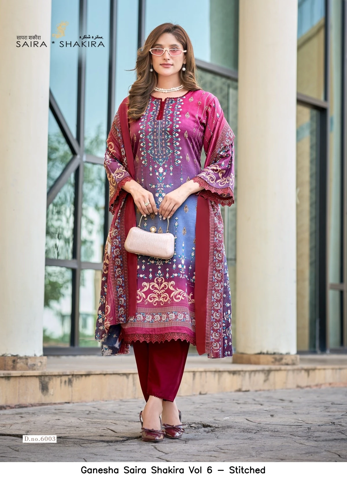 Ganesha Saira Shakira Vol 6 - Stitched