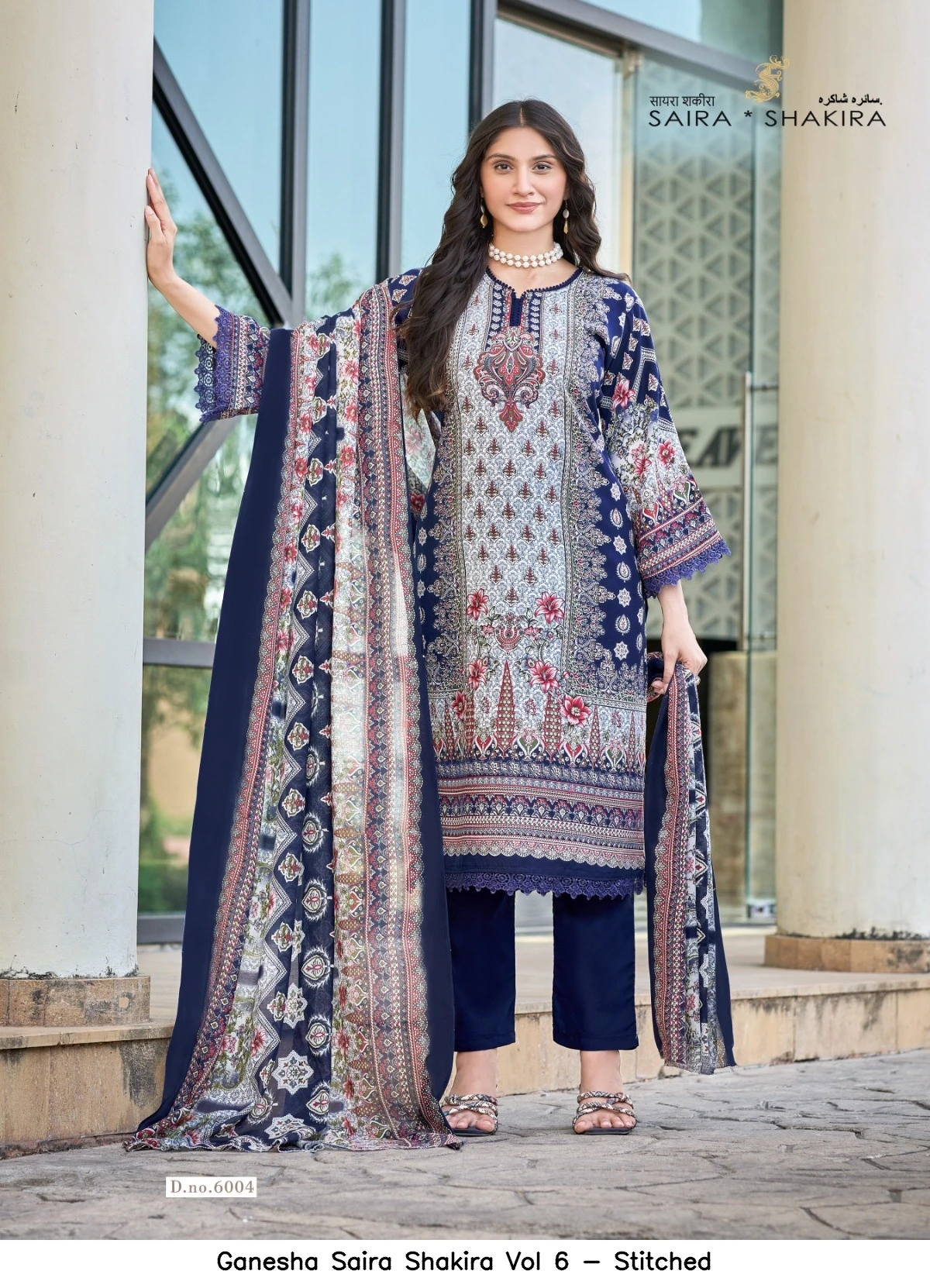 Ganesha Saira Shakira Vol 6 - Stitched