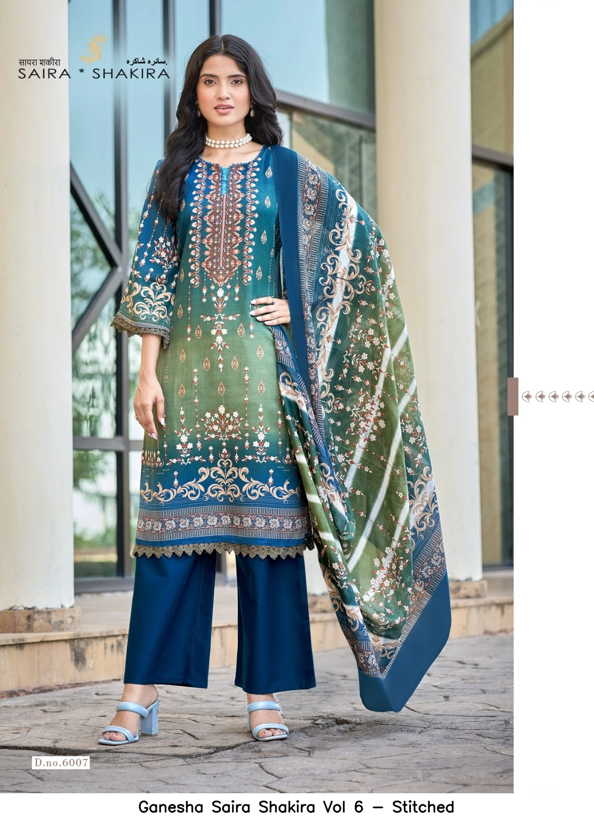 Ganesha Saira Shakira Vol 6 - Stitched