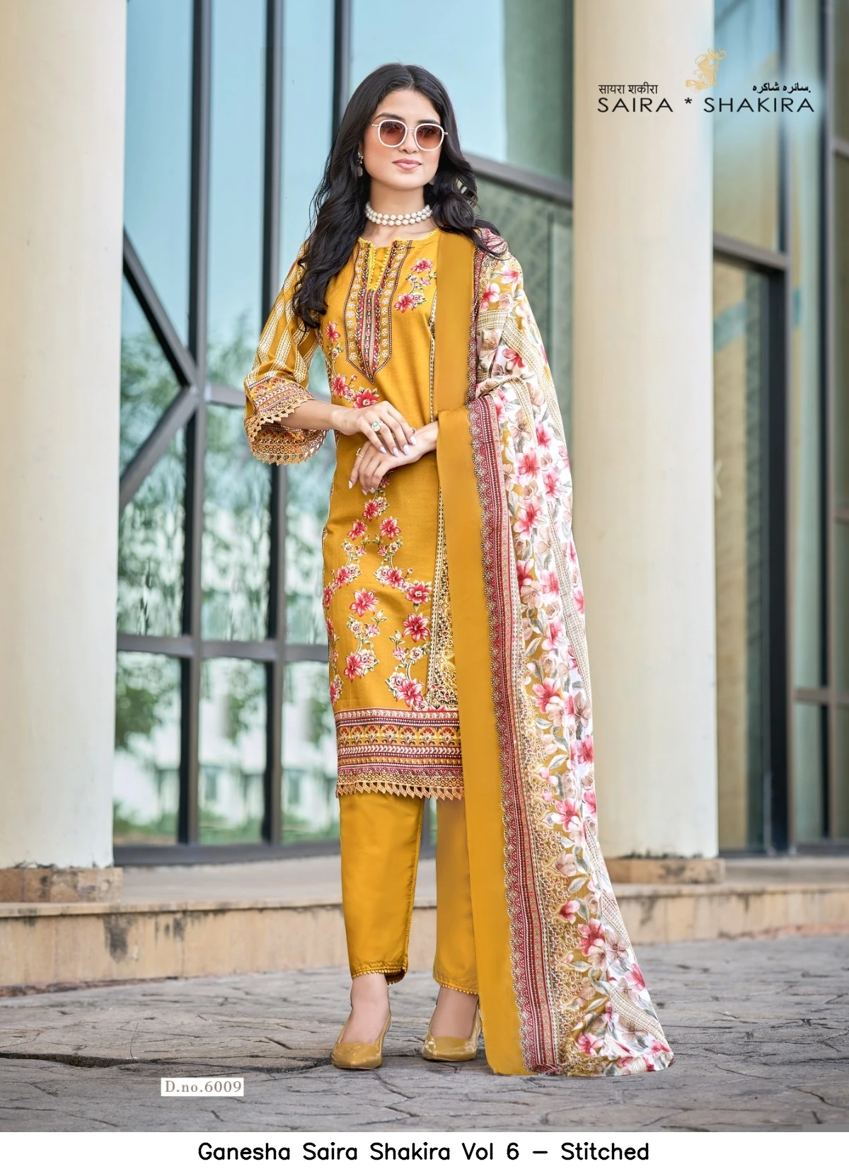 Ganesha Saira Shakira Vol 6 - Stitched