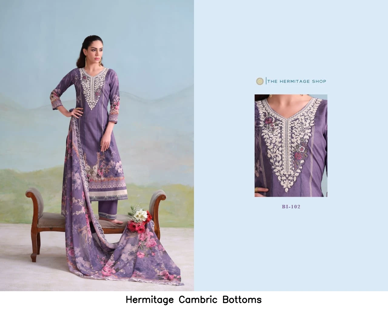 Hermitage Cambric Bottoms