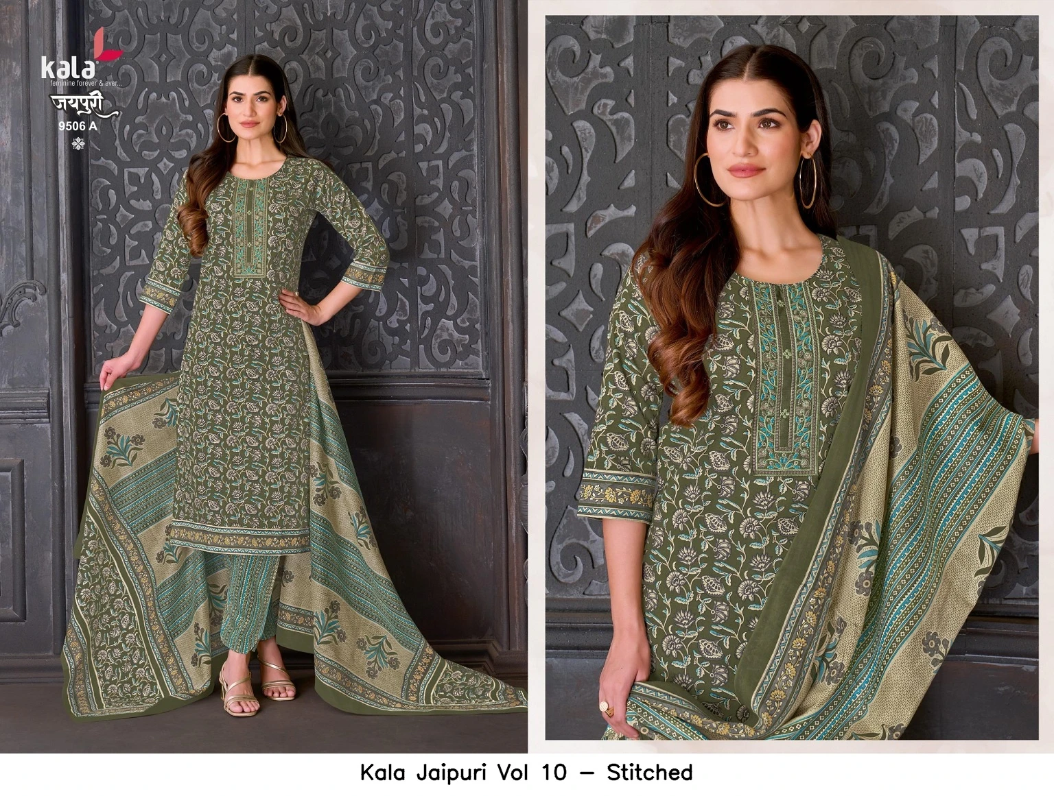 Kala Jaipuri Vol 10 - Stitched