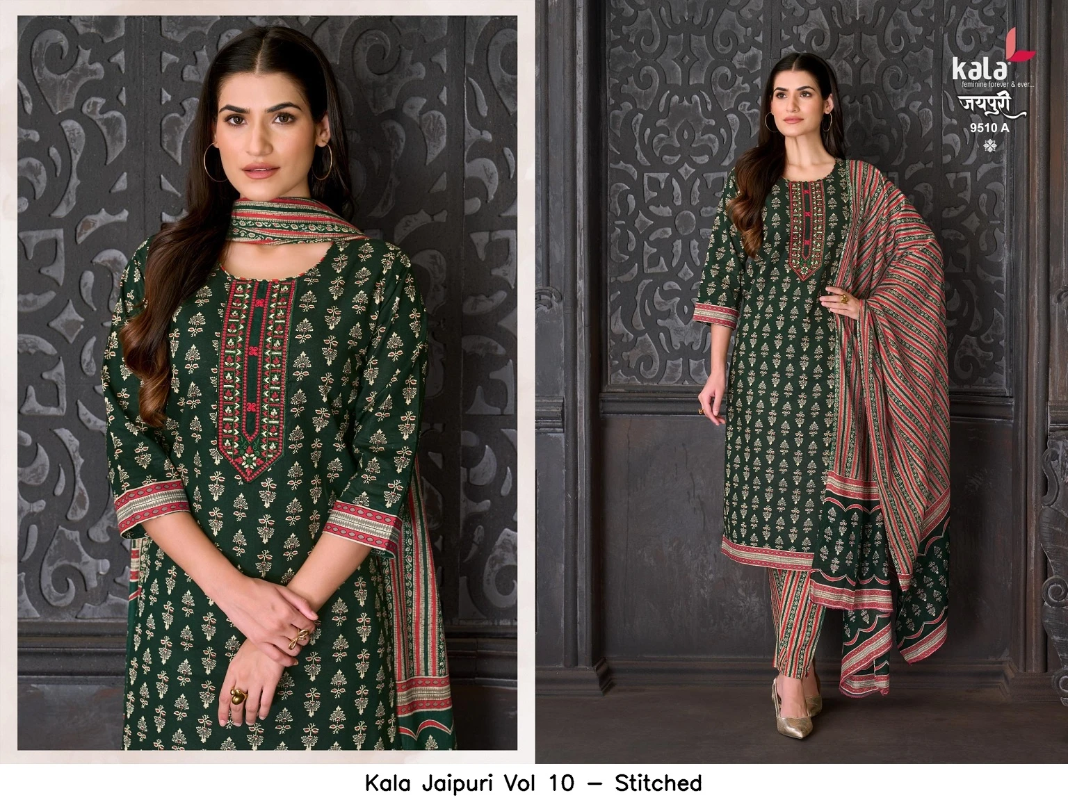 Kala Jaipuri Vol 10 - Stitched