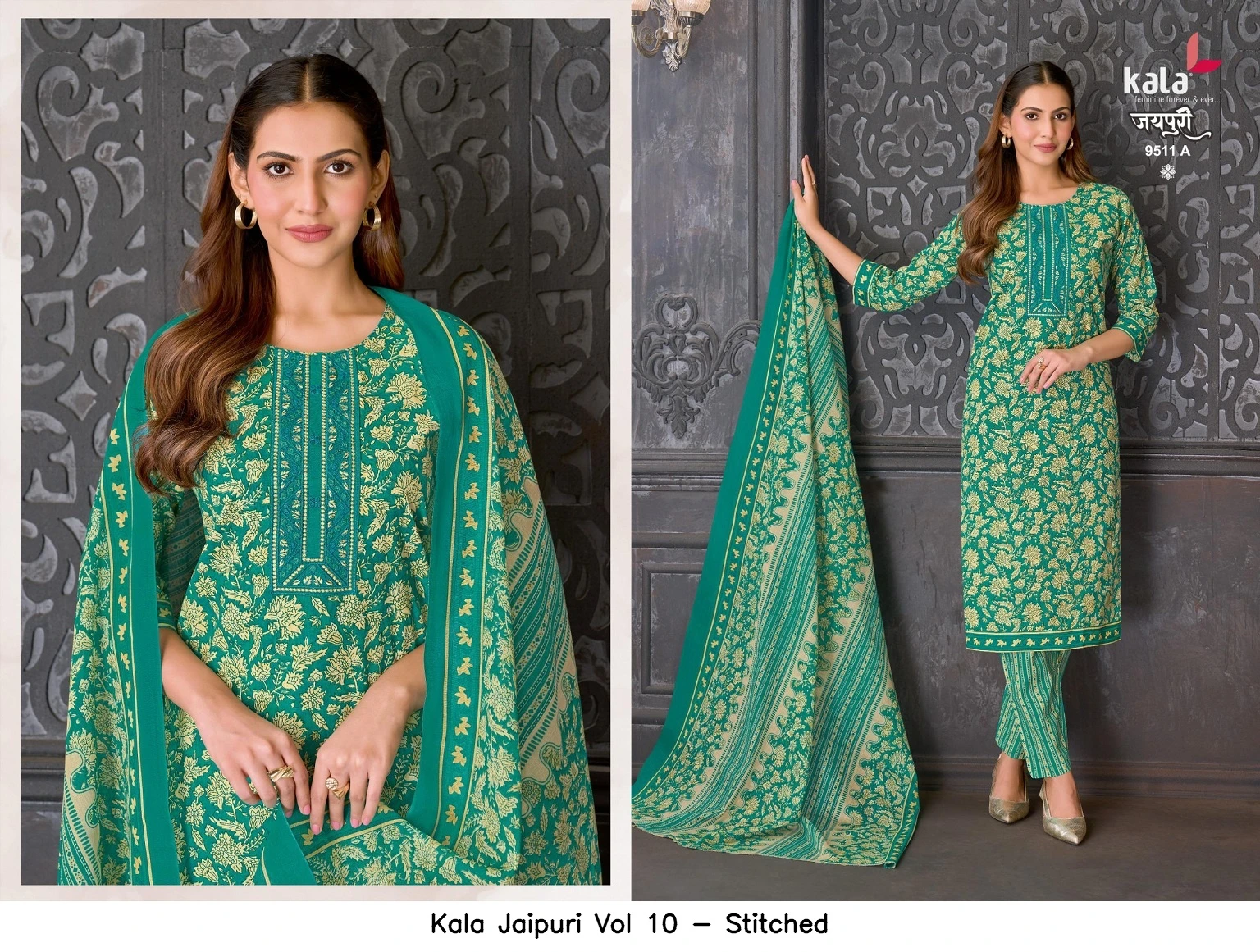Kala Jaipuri Vol 10 - Stitched