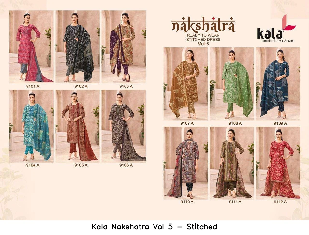 Kala Nakshatra Vol 5 - Stitched