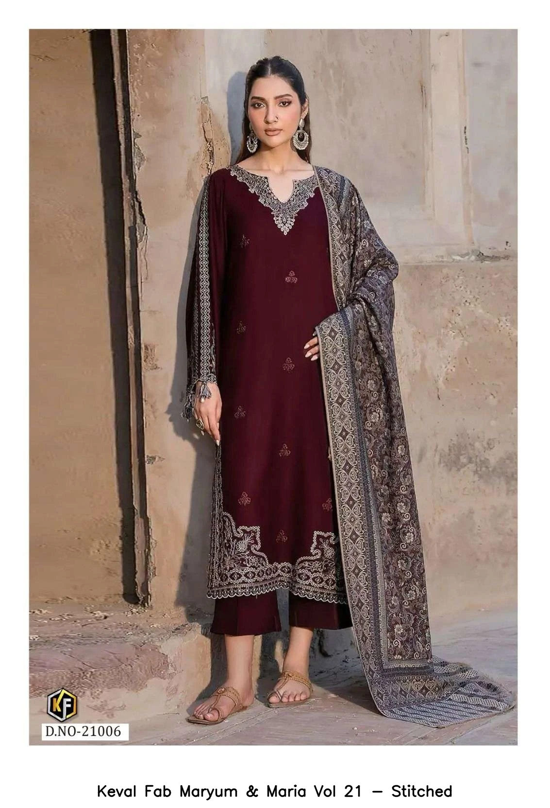 Keval Fab Maryum & Maria Vol 21 - Stitched