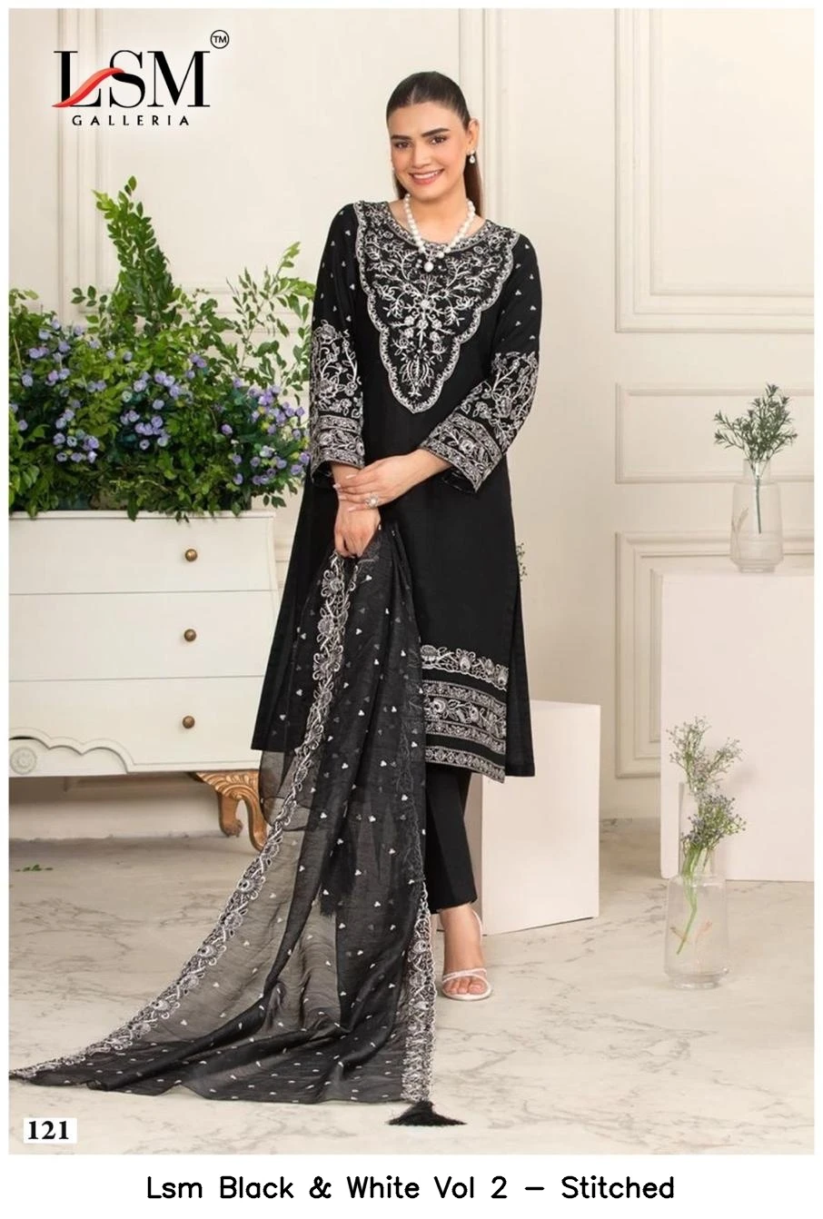 Lsm Black & White Vol 2 - Stitched