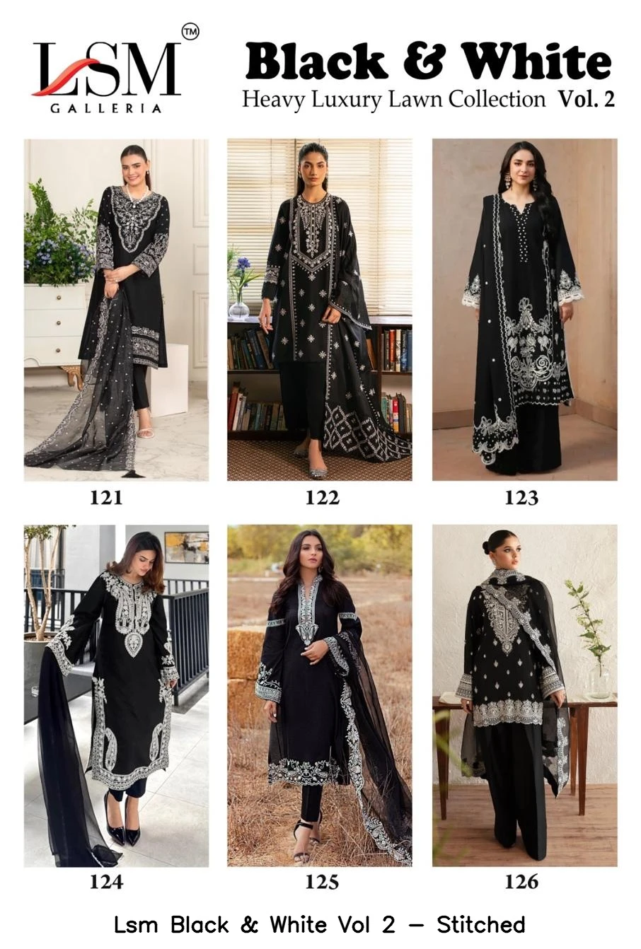 Lsm Black & White Vol 2 - Stitched