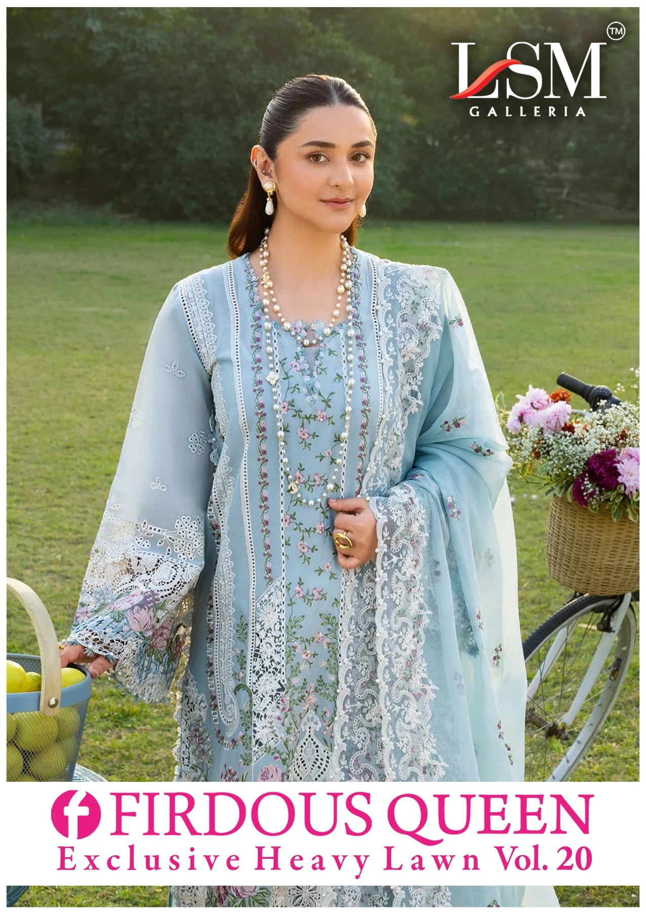 Lsm Fridous Queen Vol 20 - Stitched