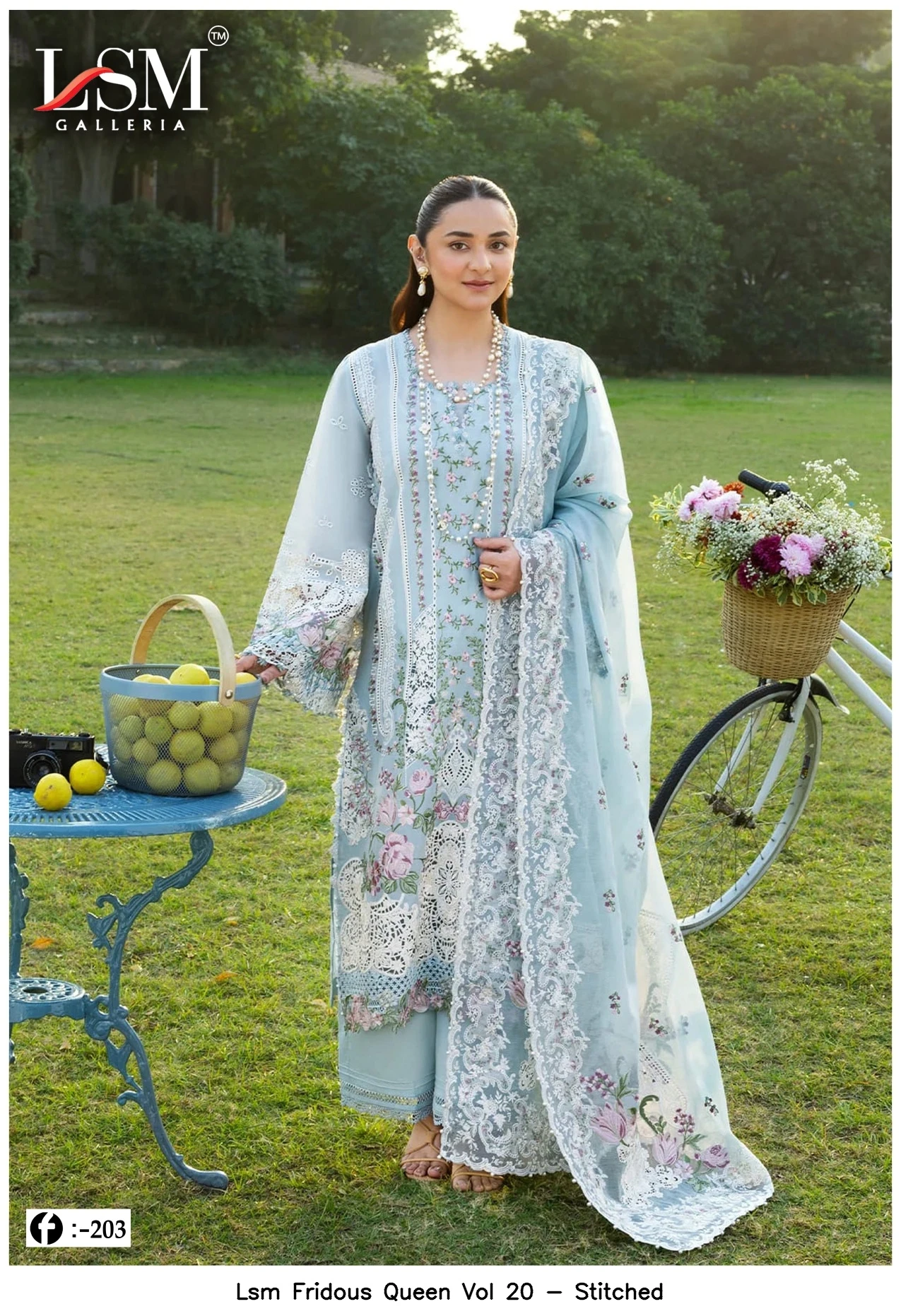 Lsm Fridous Queen Vol 20 - Stitched