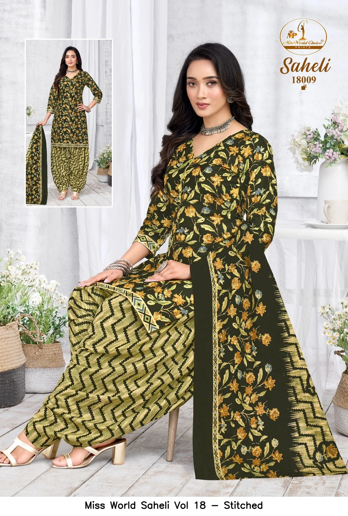 Miss World Saheli Vol 18 - Stitched