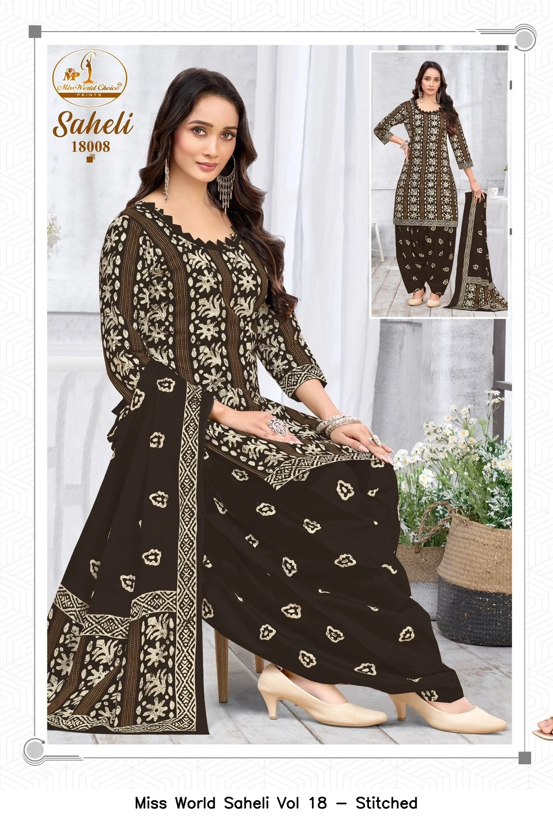 Miss World Saheli Vol 18 - Stitched
