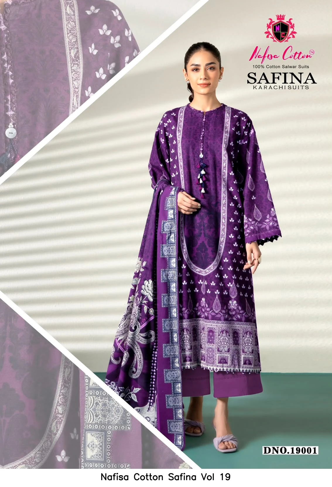 Nafisa Cotton Safina Vol 19 2