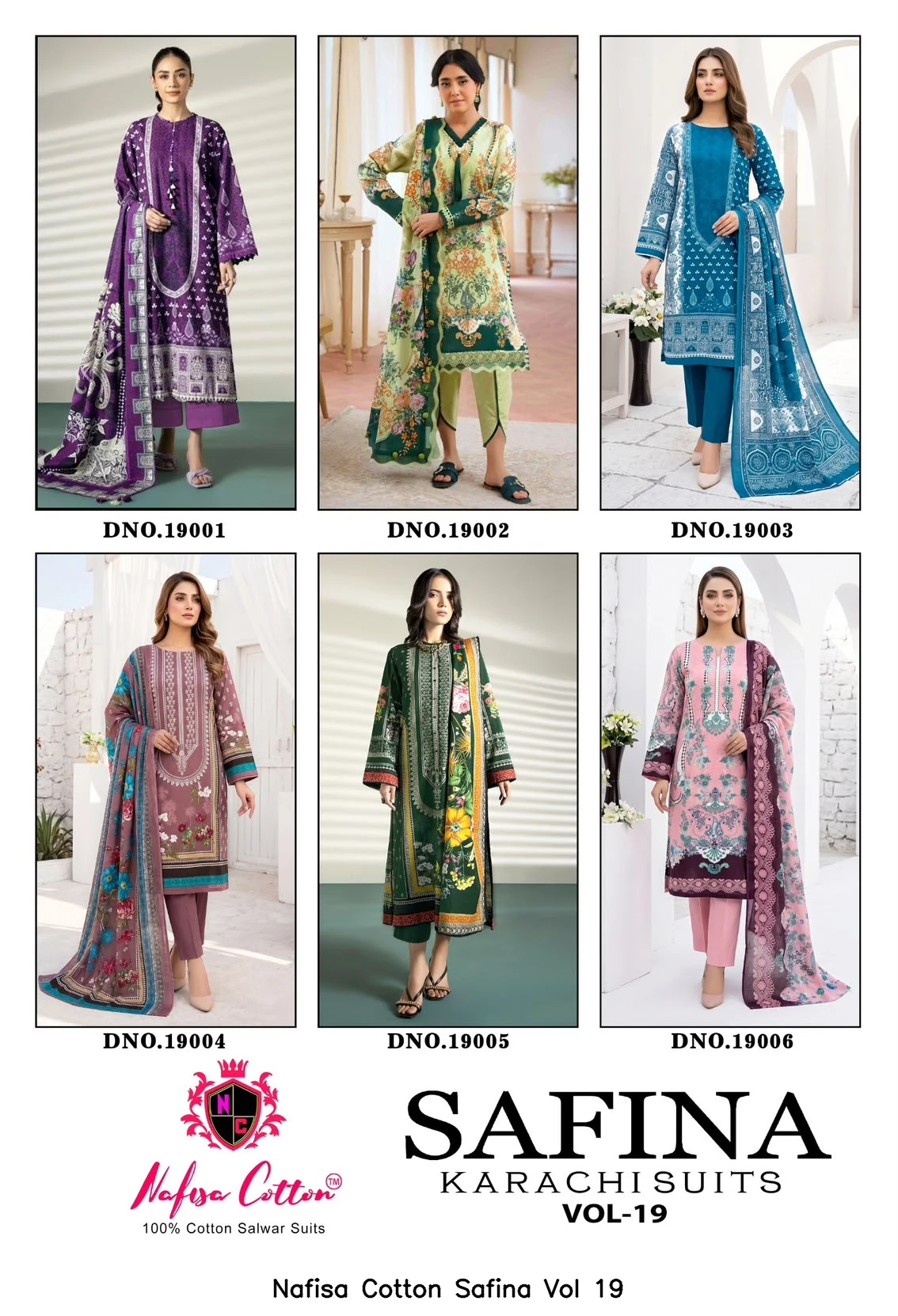 Nafisa Cotton Safina Vol 19 8