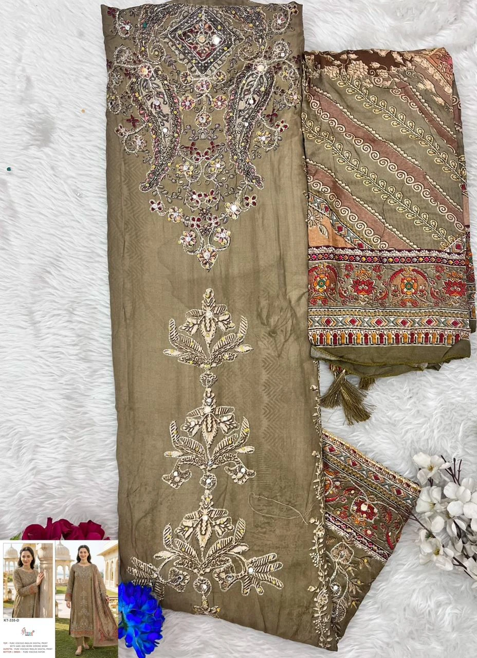 Shree Fabs Kt 335 - Pakistani Suit Design