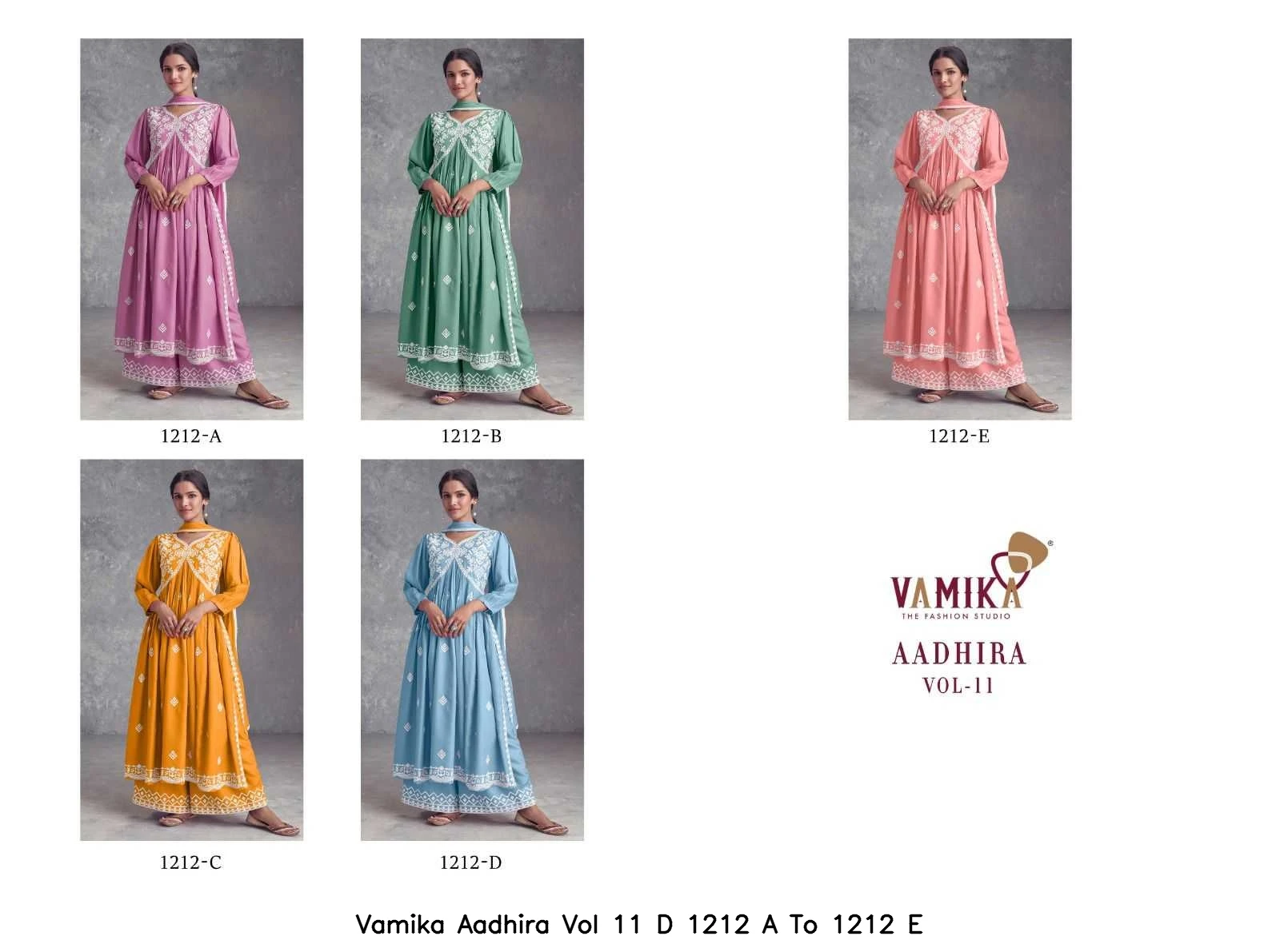Vamika Aadhira Vol 11 D 1212 A To 1212 E