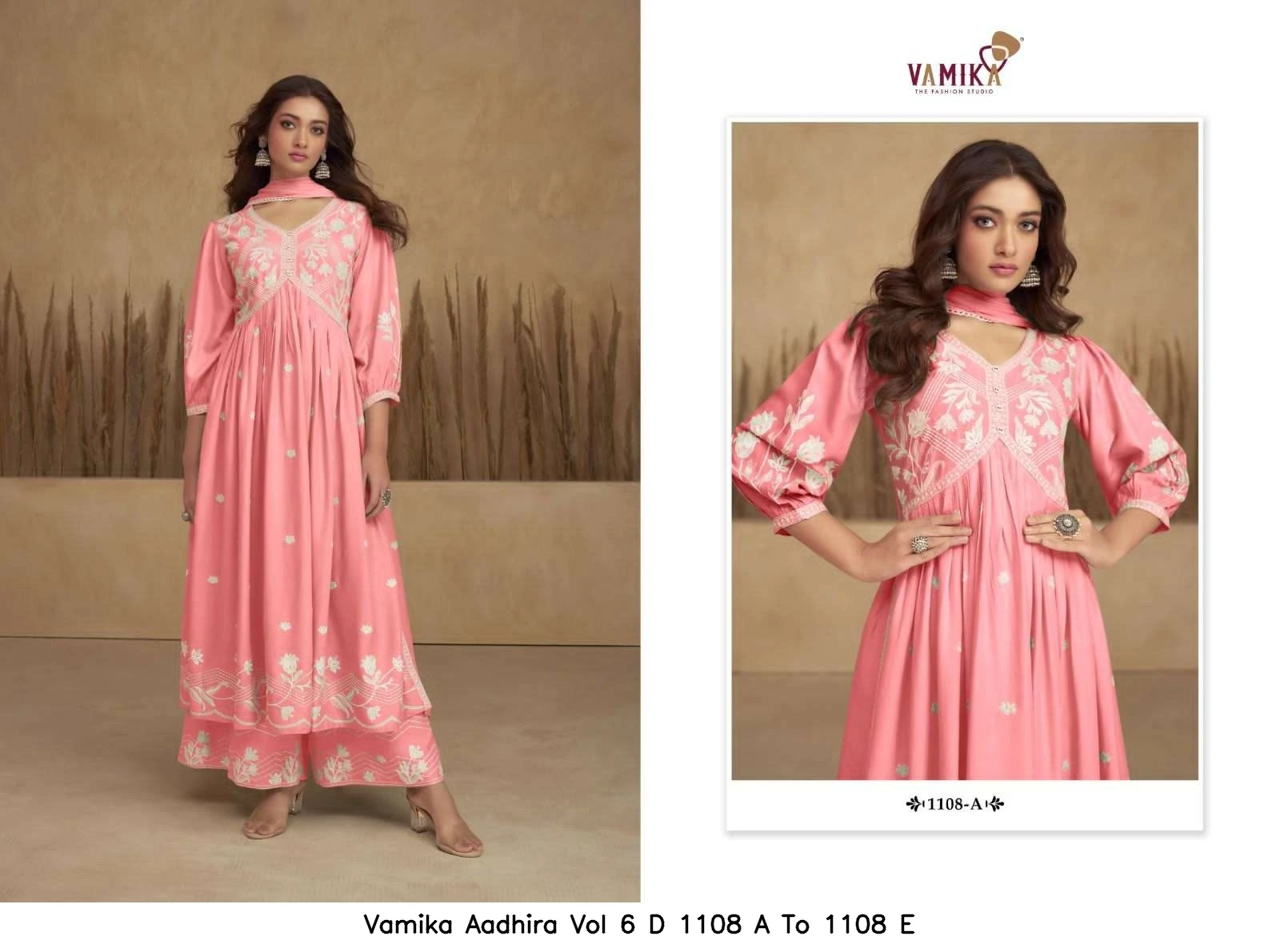 Vamika Aadhira Vol 6 D 1108 A To 1108 E