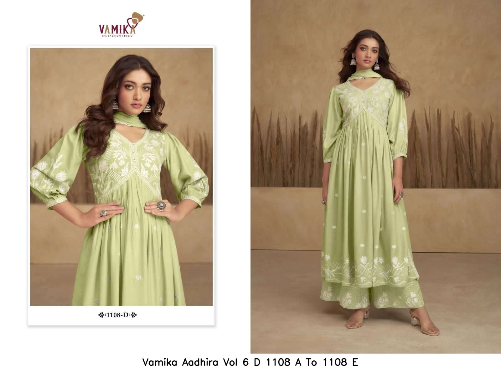Vamika Aadhira Vol 6 D 1108 A To 1108 E