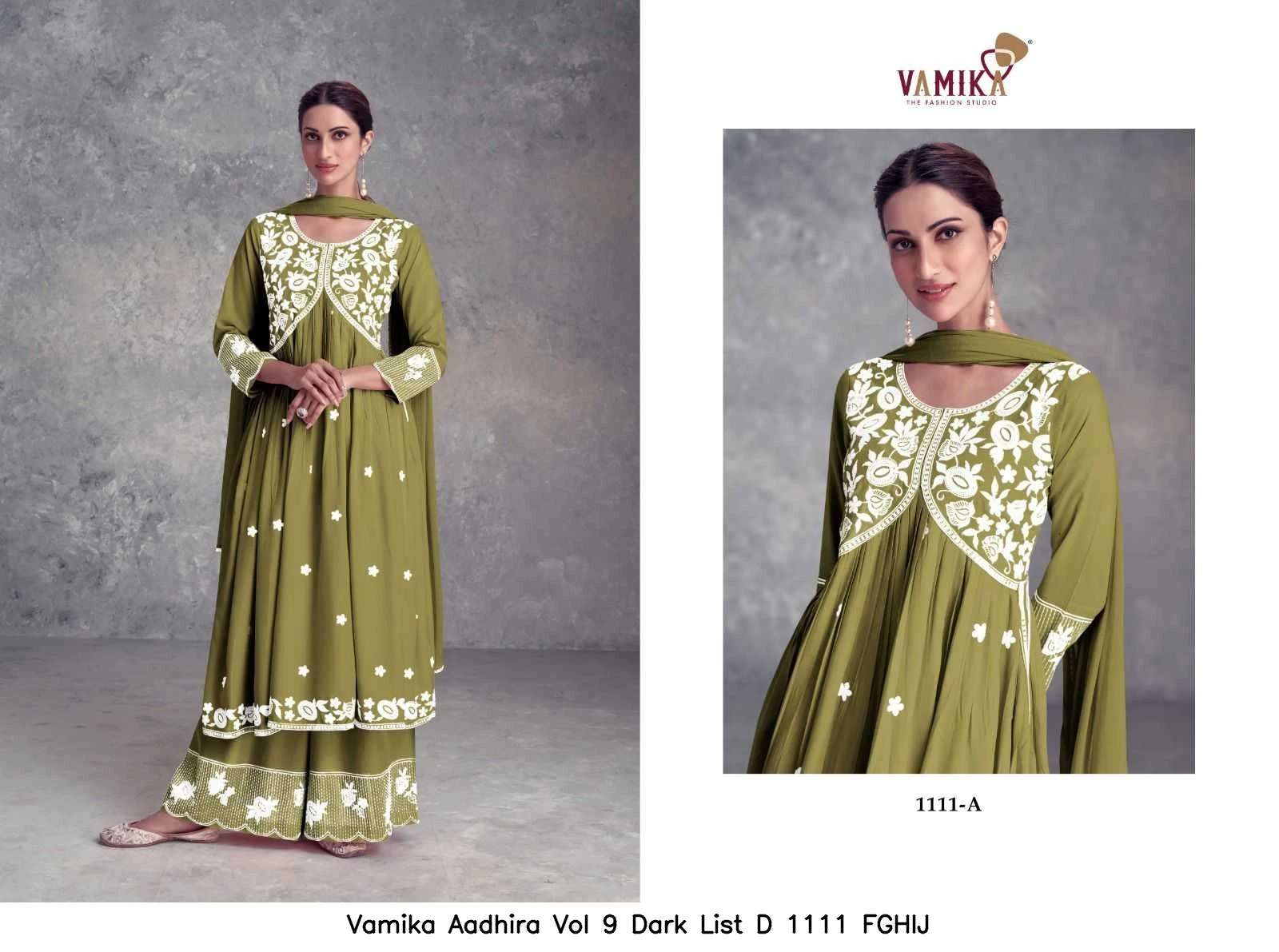 Vamika Aadhira Vol 9 Dark List D 1111 FGHIJ