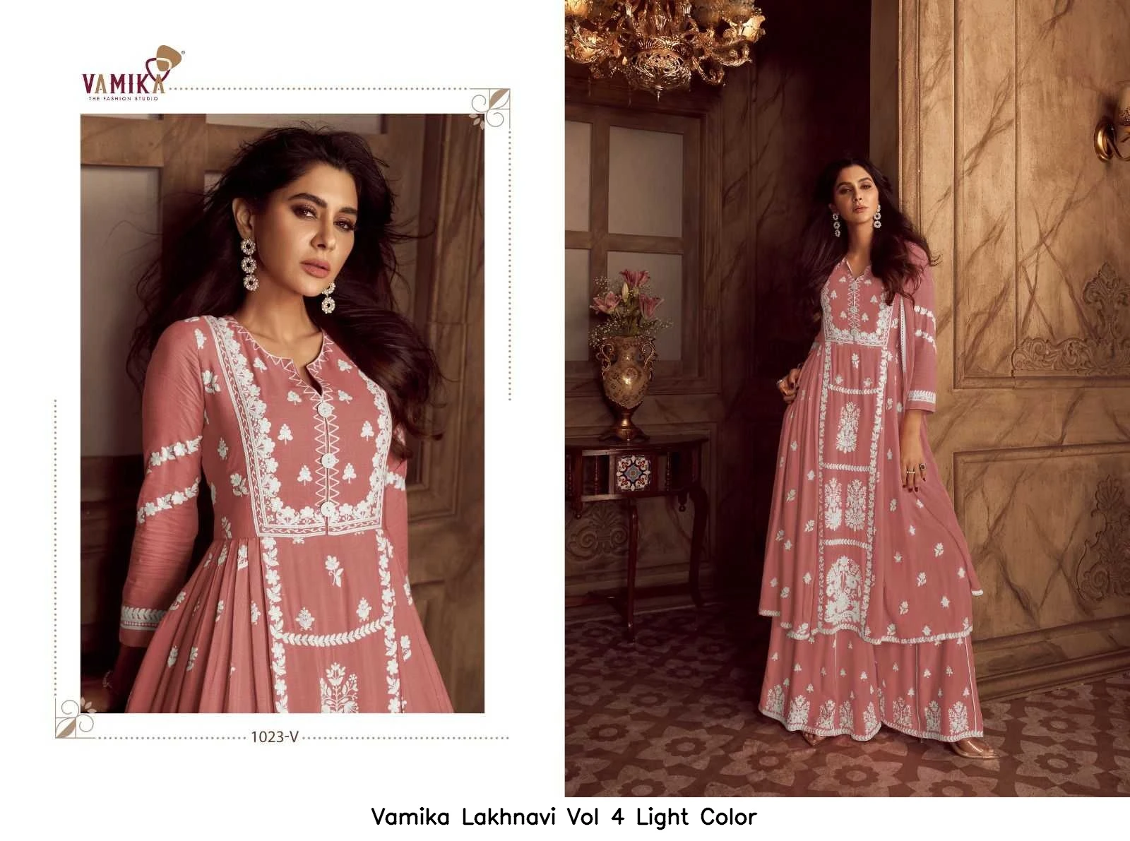 Vamika Lakhnavi Vol 4 Light Color