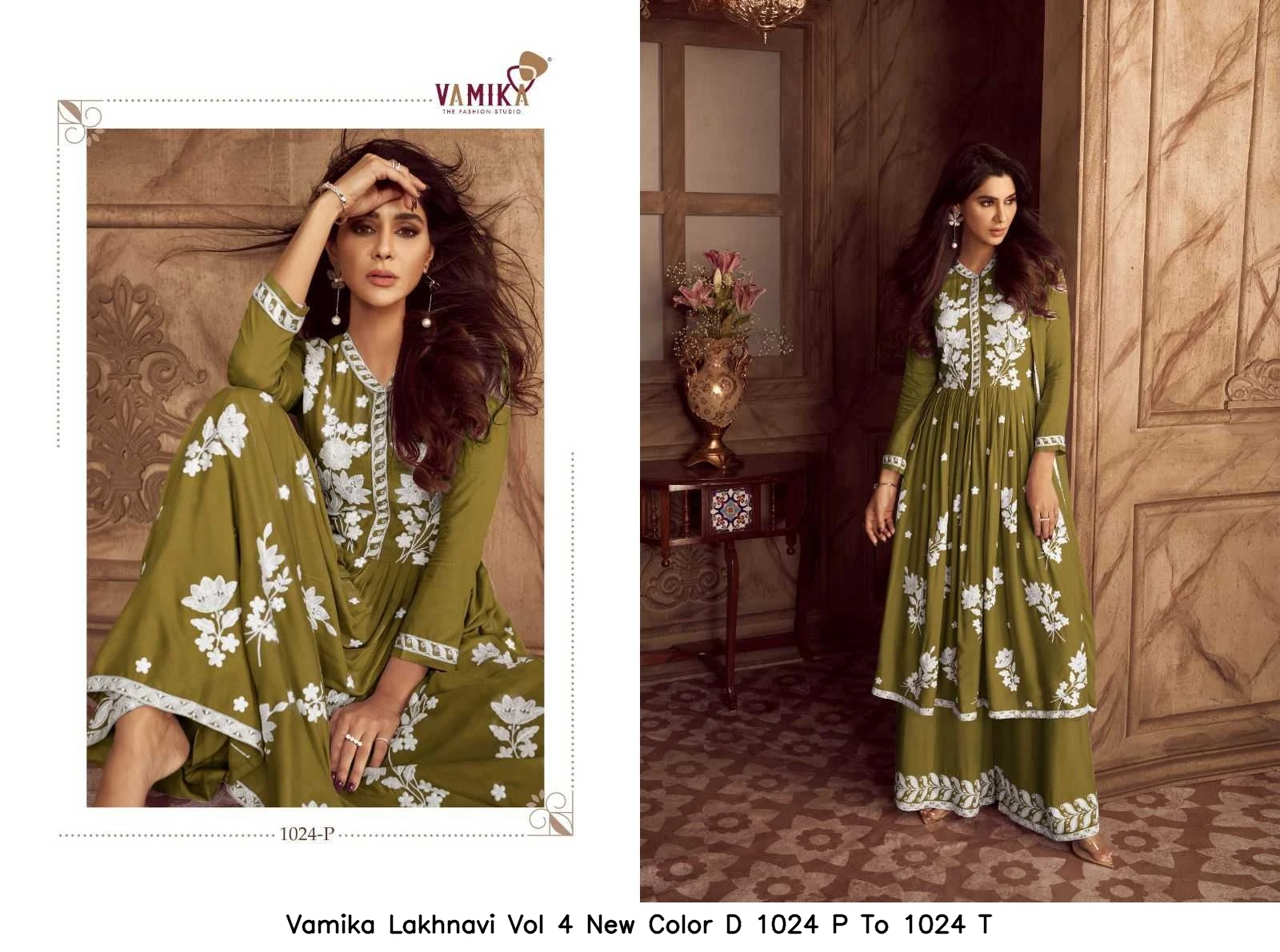 Vamika Lakhnavi Vol 4 New Color D 1024 P To 1024 T