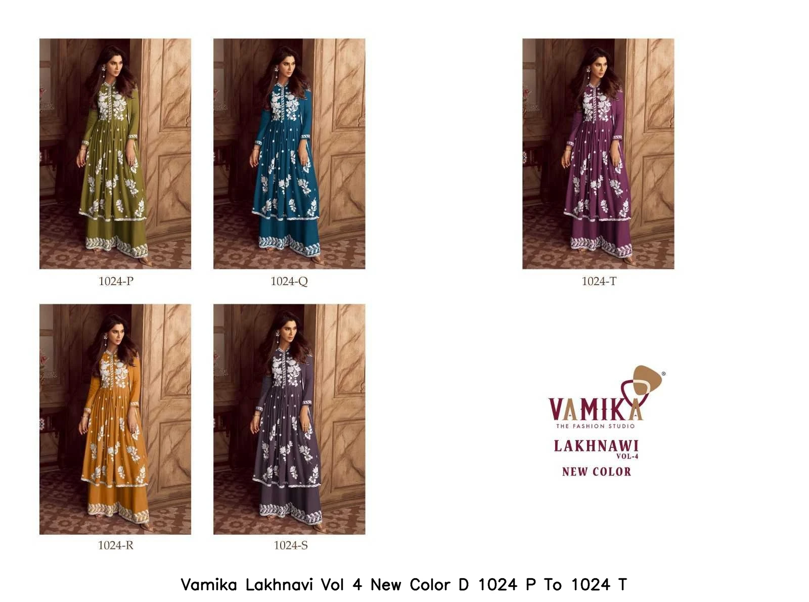 Vamika Lakhnavi Vol 4 New Color D 1024 P To 1024 T